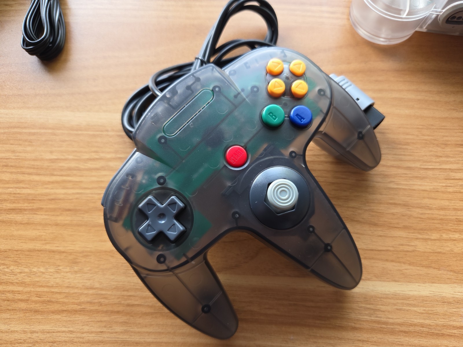 N64 Nintendo 64 clear Transparent Funtastic Console Re-Shelled Region Free