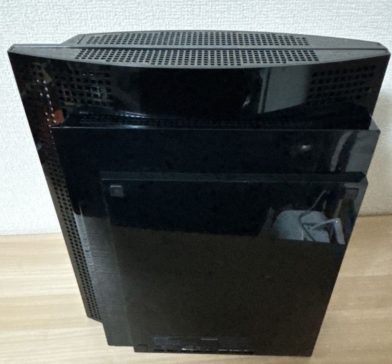 PS3 Clear Black CECHB 20GB PlayStation 3 Set Used Tested From JAPAN