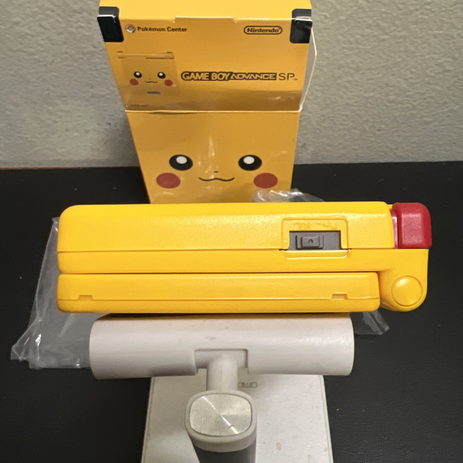 Nintendo Game Boy Advance SP Pikachu Handheld Brighter IPS Screen Yellow