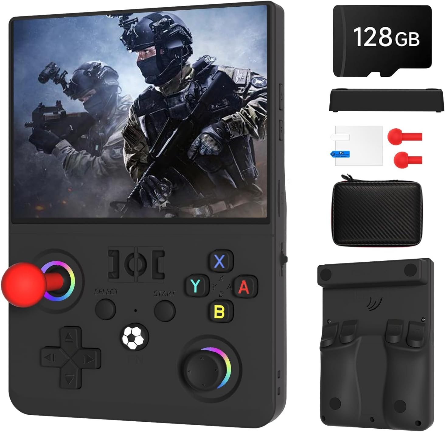 R36MAX 2 Handheld Console | 1024×768 HD Screen & 4000mAh Battery – Linux Power