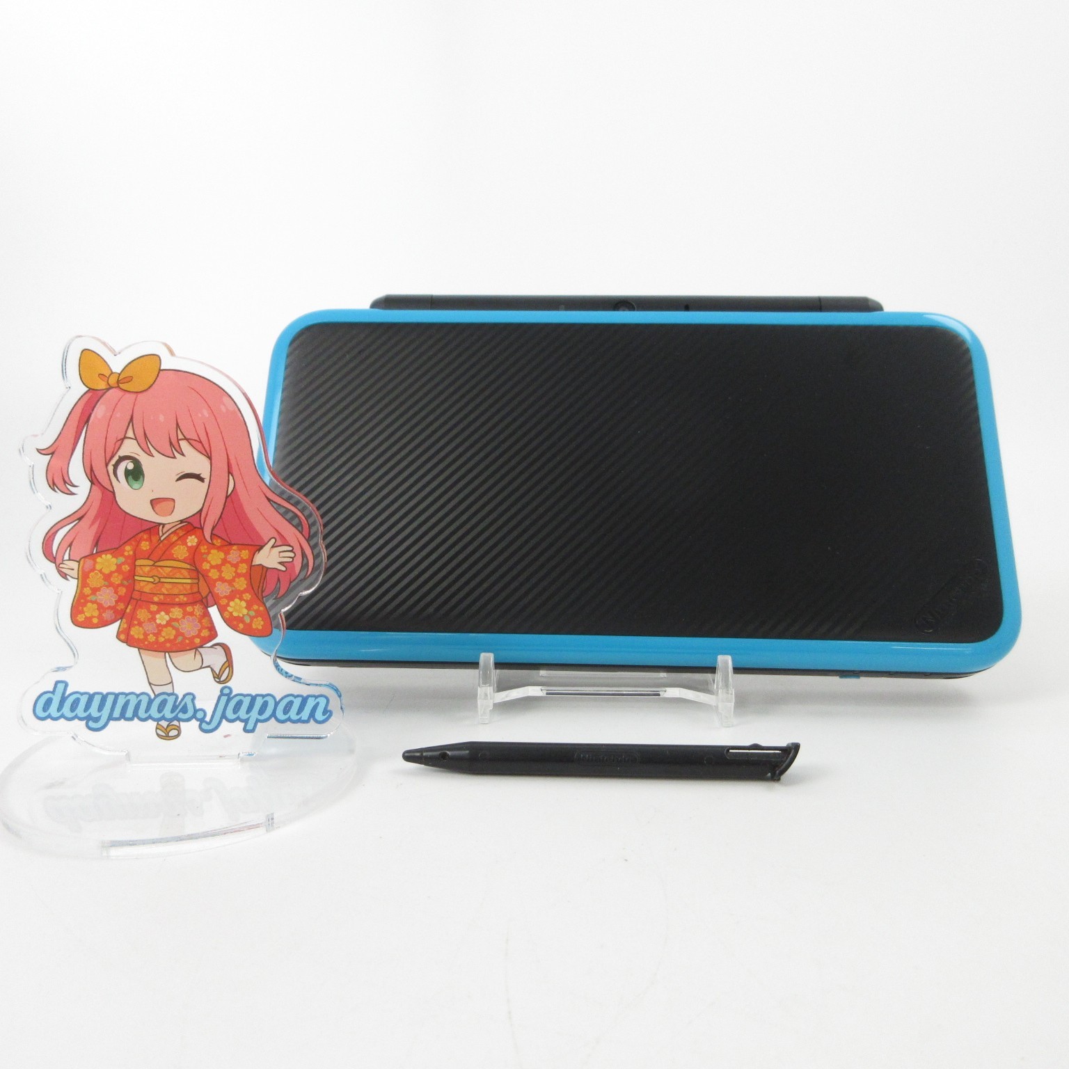 【Near Mint】Nintendo New 2DS LL XL Black x Turquoise Console ONLY Japan Ver. #DEN
