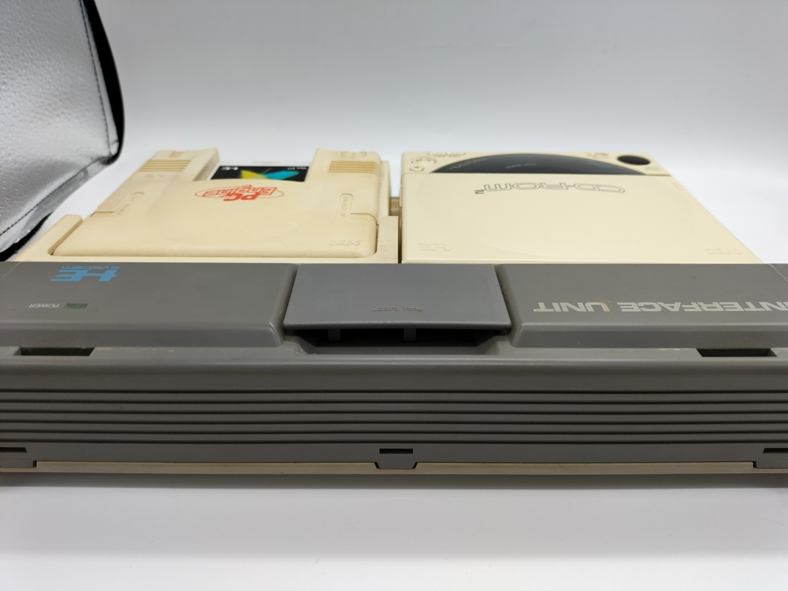 NEC PC Engine Interface Unit IFU-30A Core Grafx CD-ROM2 console CD & HuCard work