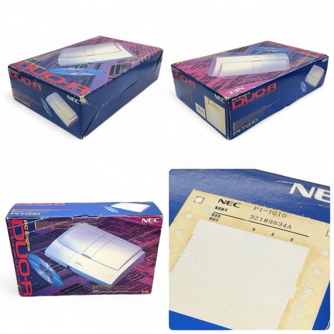 NEC PC Engine DUO-R console Japan BOX Instruction Excellent Tested Working