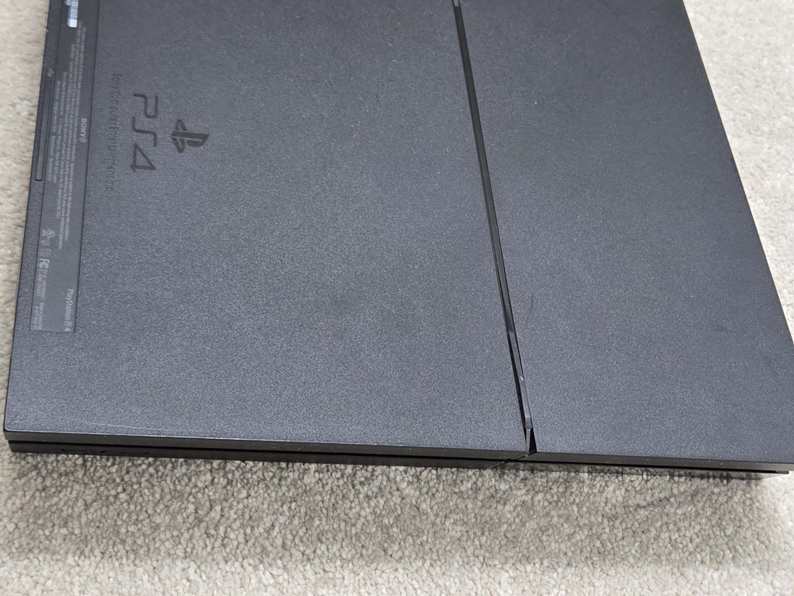 ps4 gaming console CUH-1001A black portable tested family fun 500GB console only