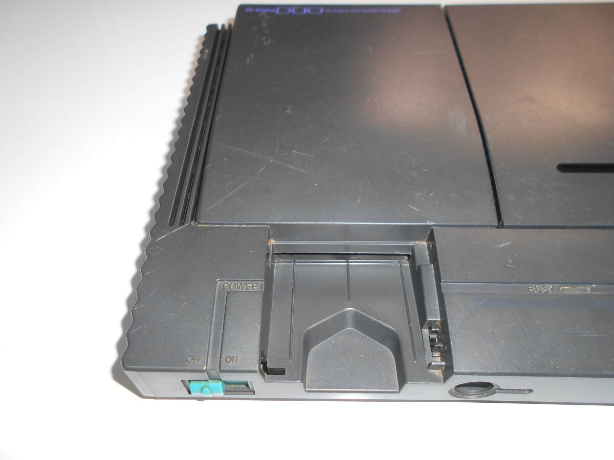 NEC PC Engine Duo PI-TG8 Console HuCARD Works CD Faulty AV Cable Japan