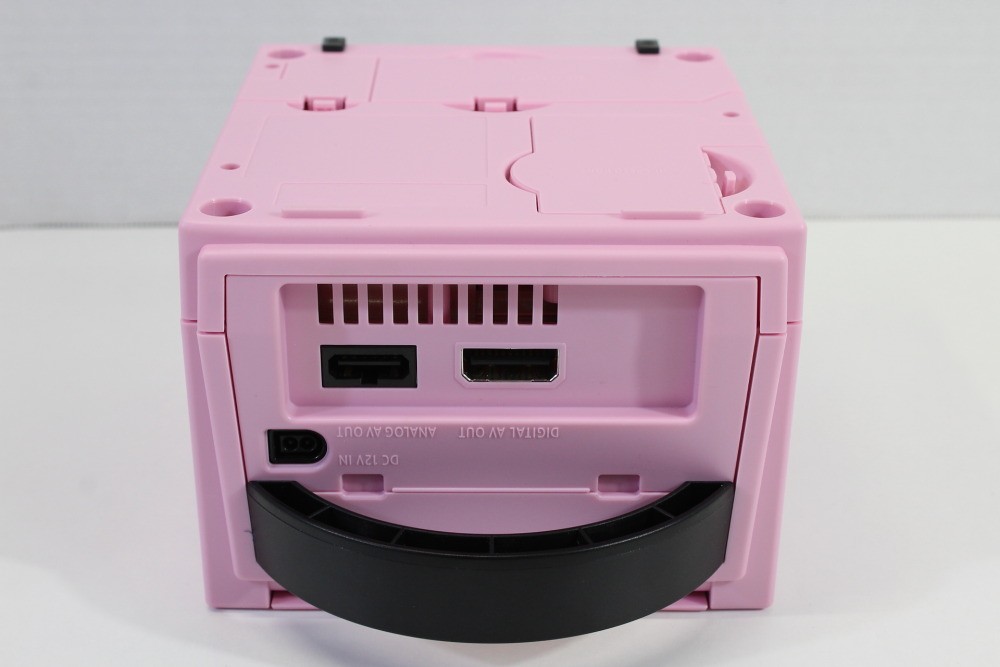 Nintendo Gamecube Console Pastel Pink NTSC-U/C DOL-001 & AC AV White LED PLAY US