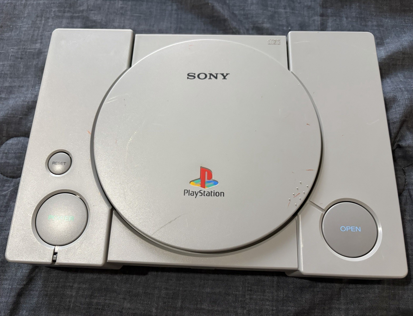 Sony PlayStation 1 Console SCPH-7501 NTSC-U/C for Parts/Repair