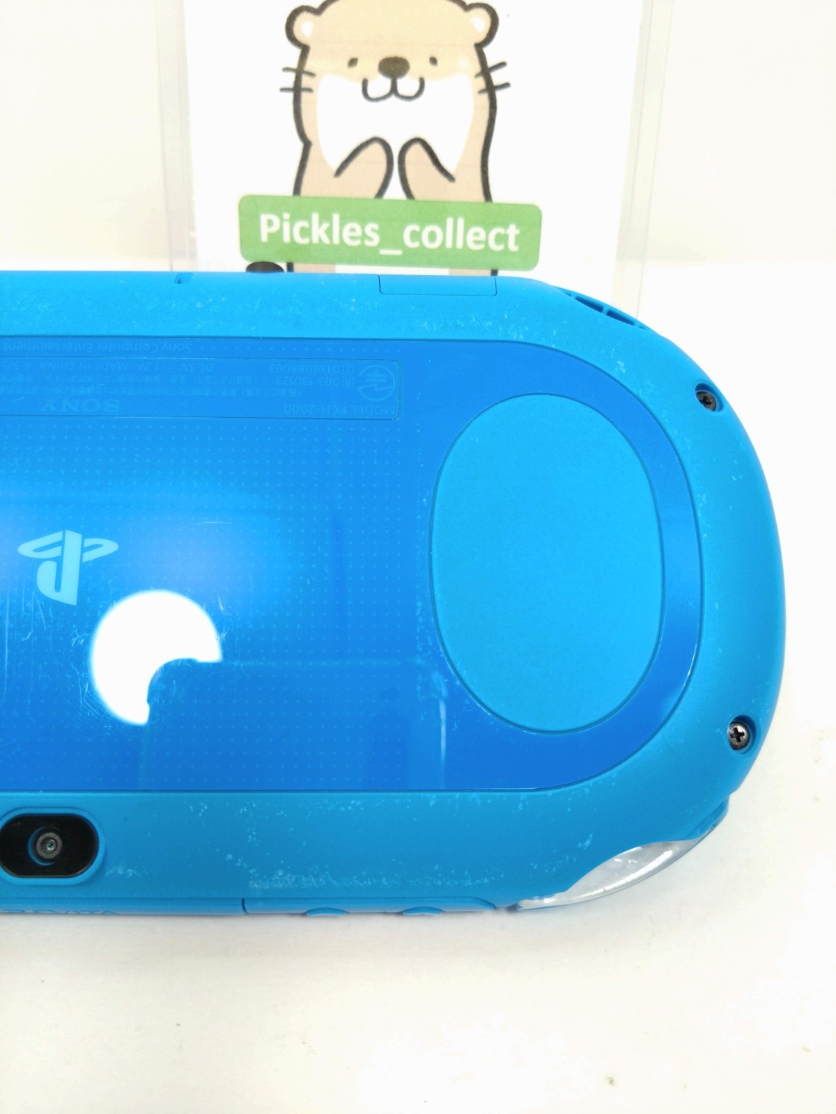 Sony PS Vita Aqua Blue PCH-2000 ZA23 w/16GB USB Wi-Fi PSV Slim Tested 0605G
