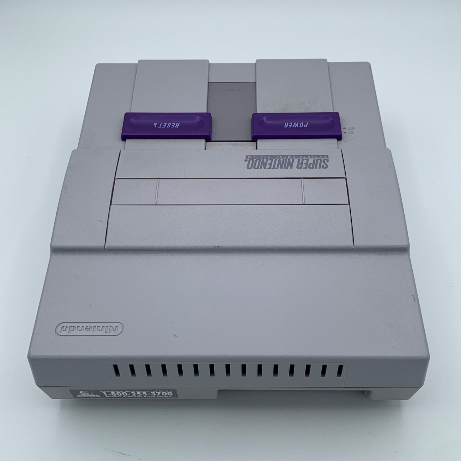 SUPER NINTENDO SNS-001: TESTED / WORKING / 1-CHIP
