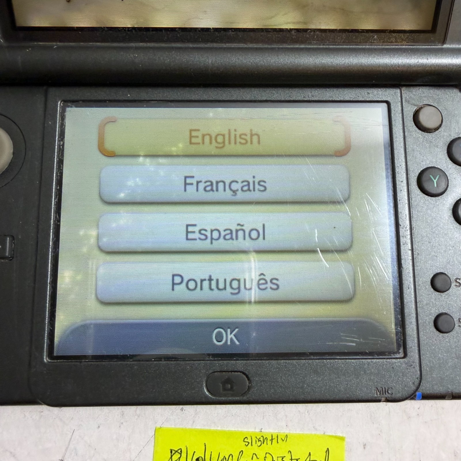 Nintendo New 3DS XL Metallic Black Dual LCD Display Handheld Gaming Console