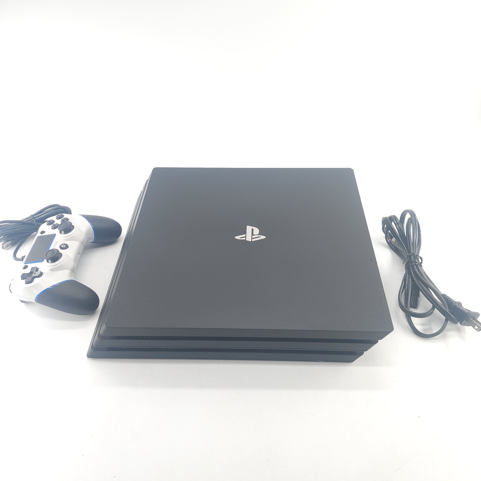 Sony PlayStation 4 Pro CUH-7215B 2TB, Jet Black w/ Wired Controller, Excellent