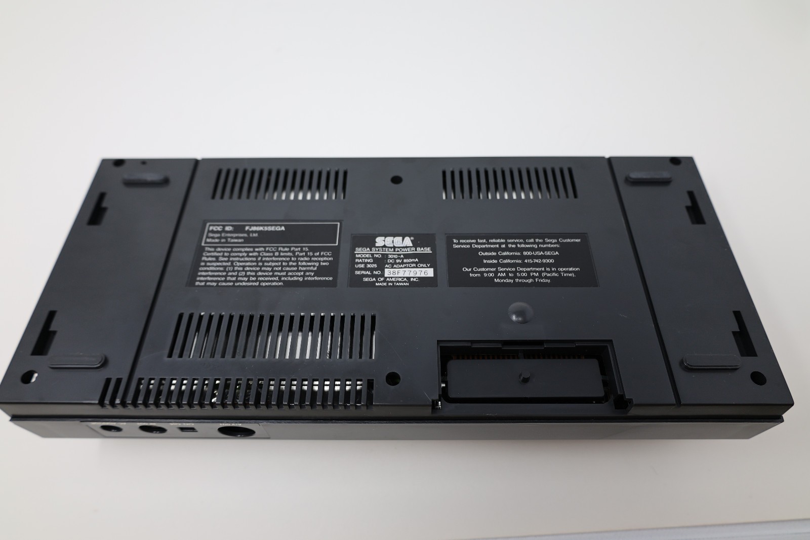Sega Master System Box Manual Gun *Please Read*
