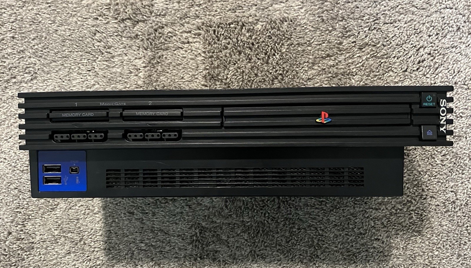 Sony PlayStation 2 PS2 Fat Console SCPH-39001 Bundle Controller + Memory Card