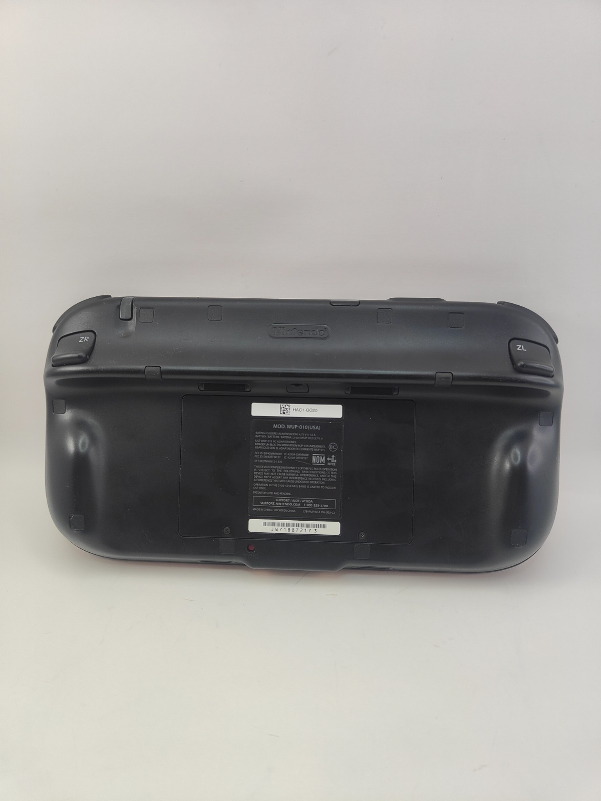 Nintendo WUP-010(USA) Black Wireless NFC 6.2″ Touchscreen Wii U GAMEPAD Bundle