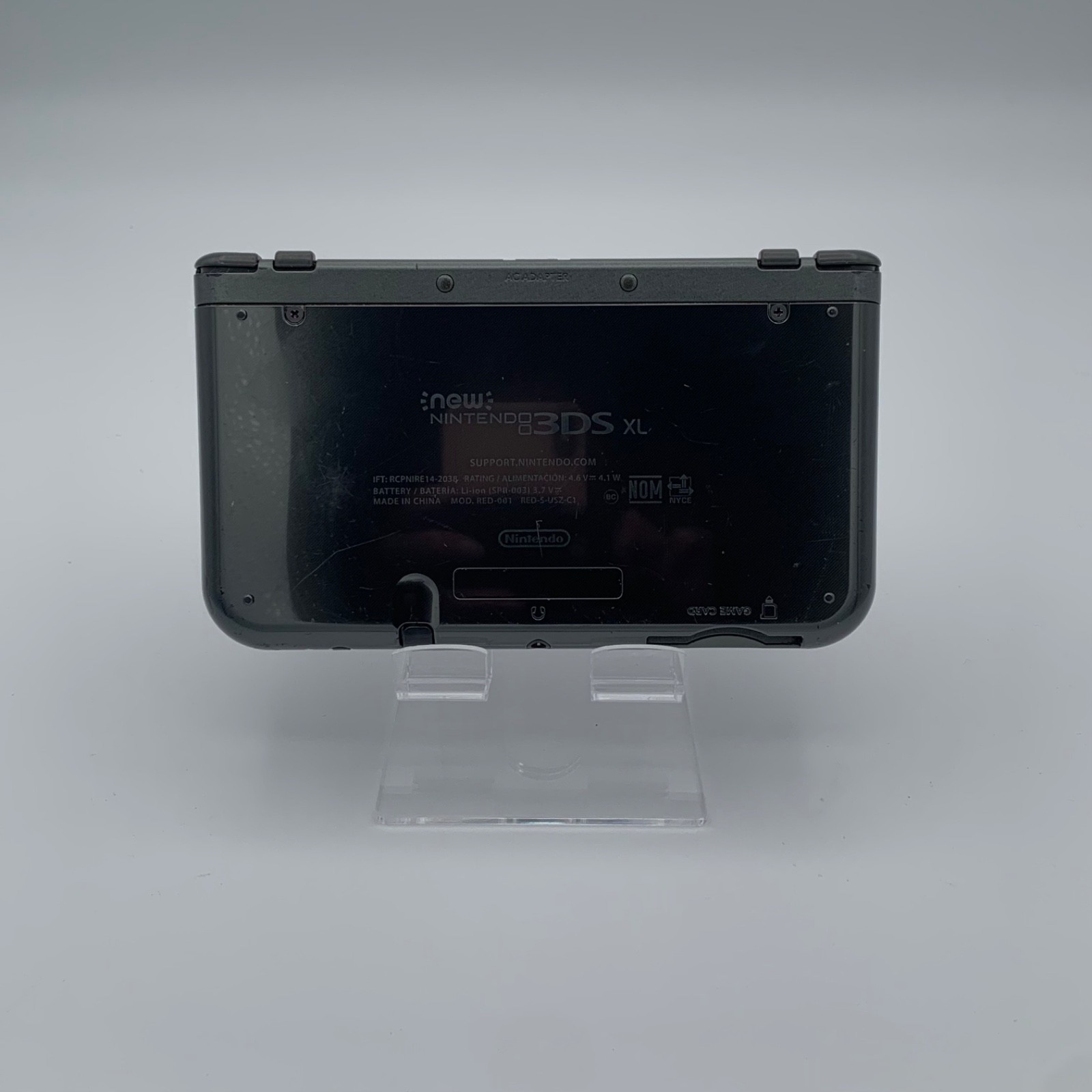 NINTENDO NEW 3DSXL BLACK RED-001: TESTED / WORKING