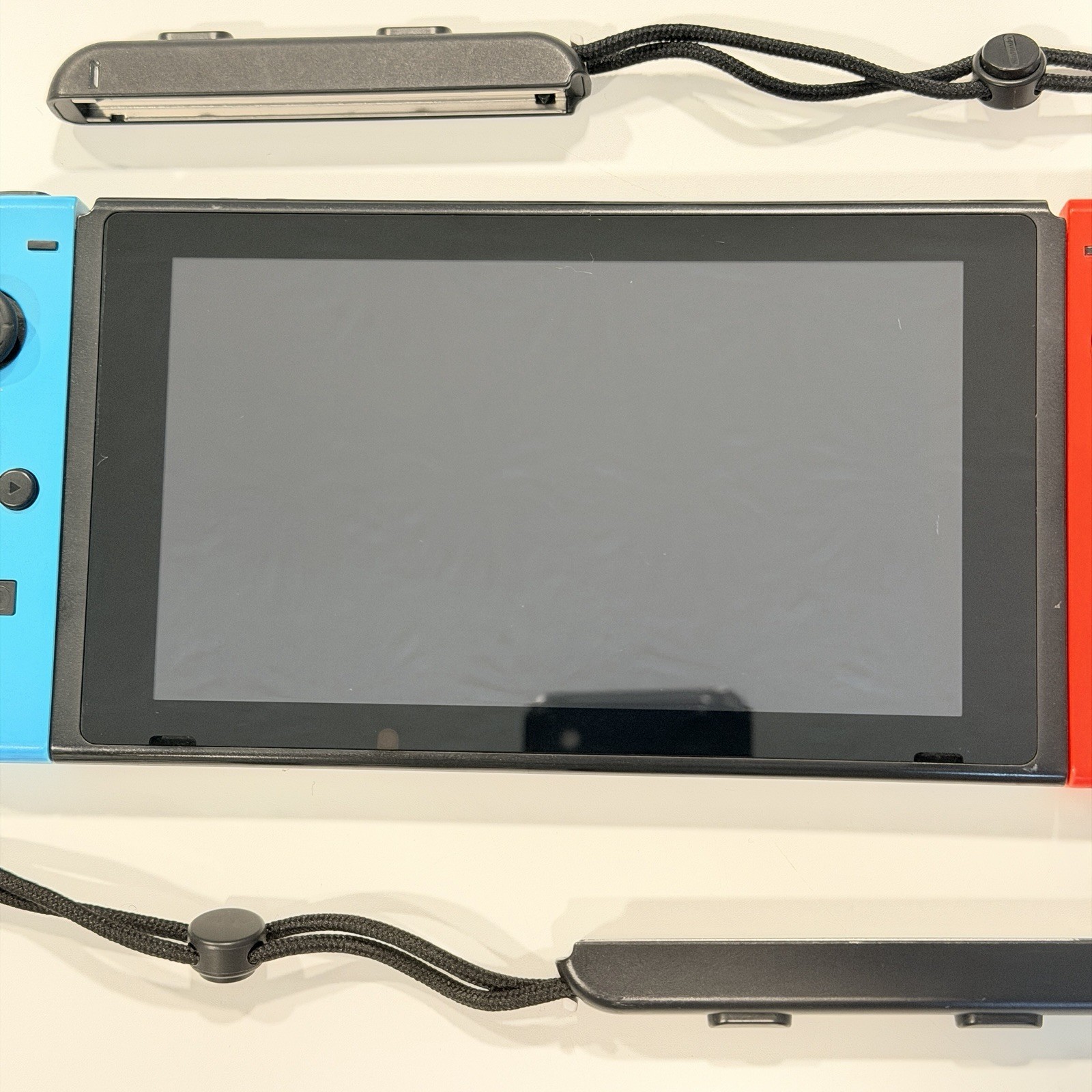 Nintendo Switch Console Neon Blue/Red Joy-Con Lot Won’t Charge Parts Only