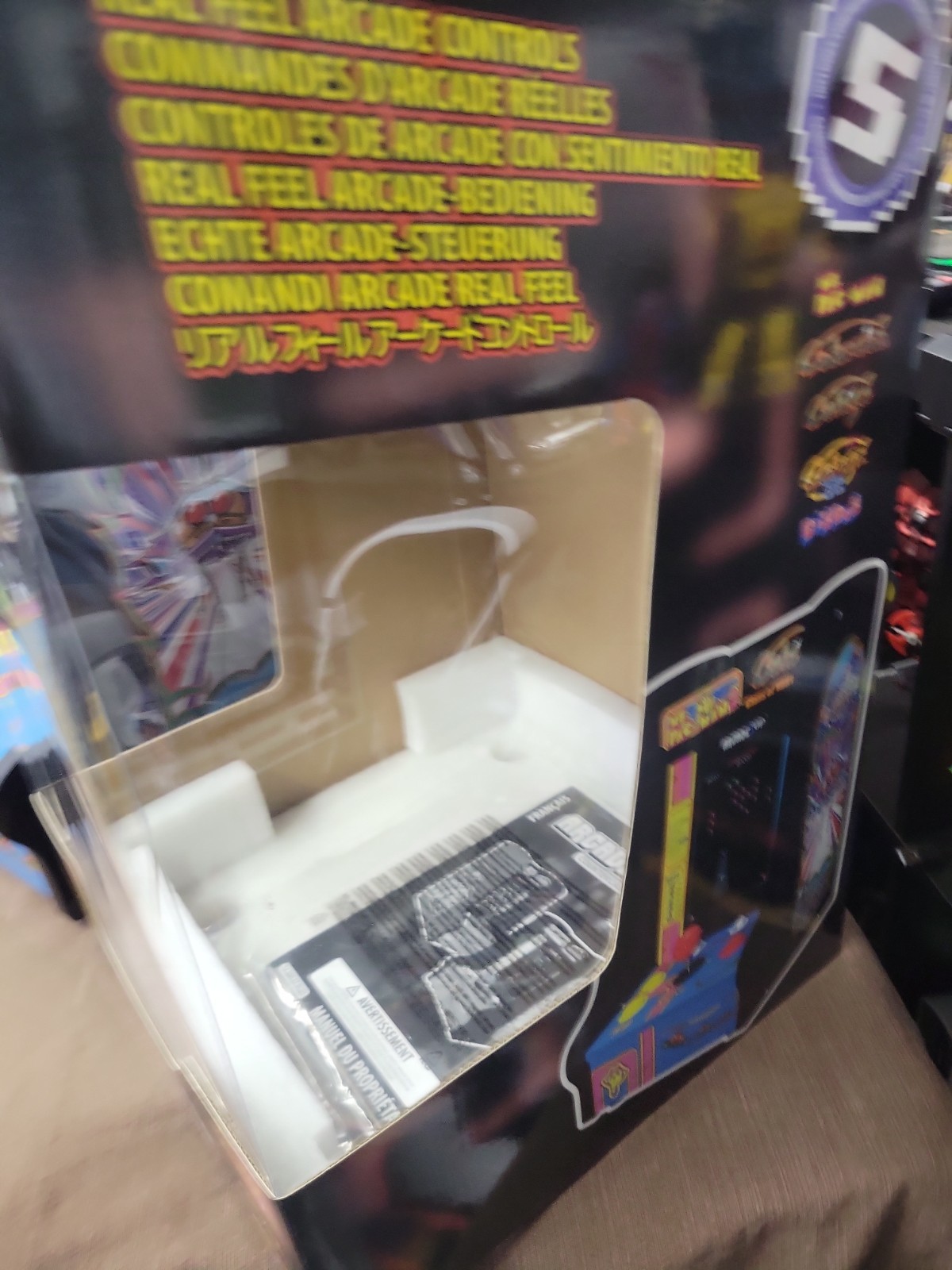 Arcade1Up Ms. Pacman/Galaga 81 Countercade Arcade – MSP-C-23810 Open Box Tested