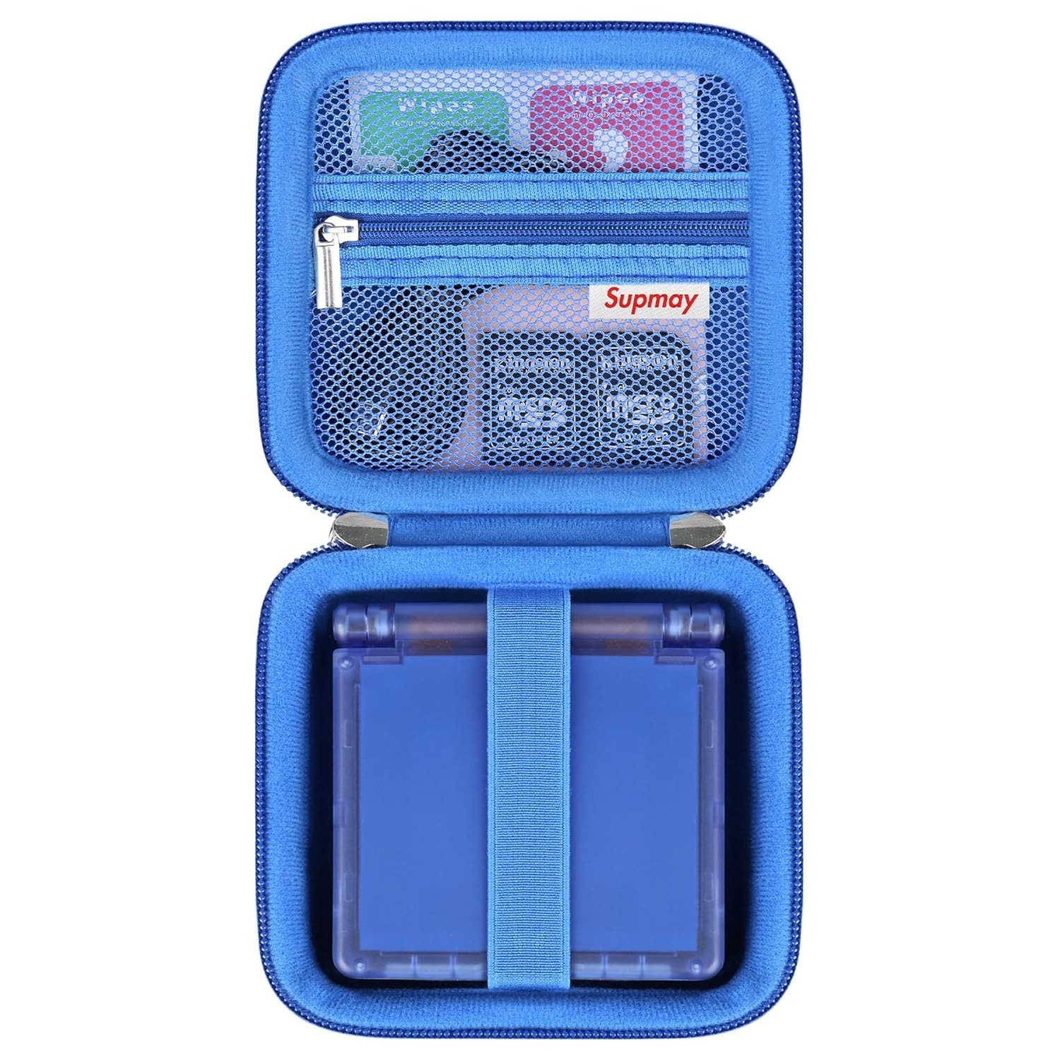 Hard EVA Carrying Case for RG34XXSP/RG35XXSP Retro Game Console – Blue