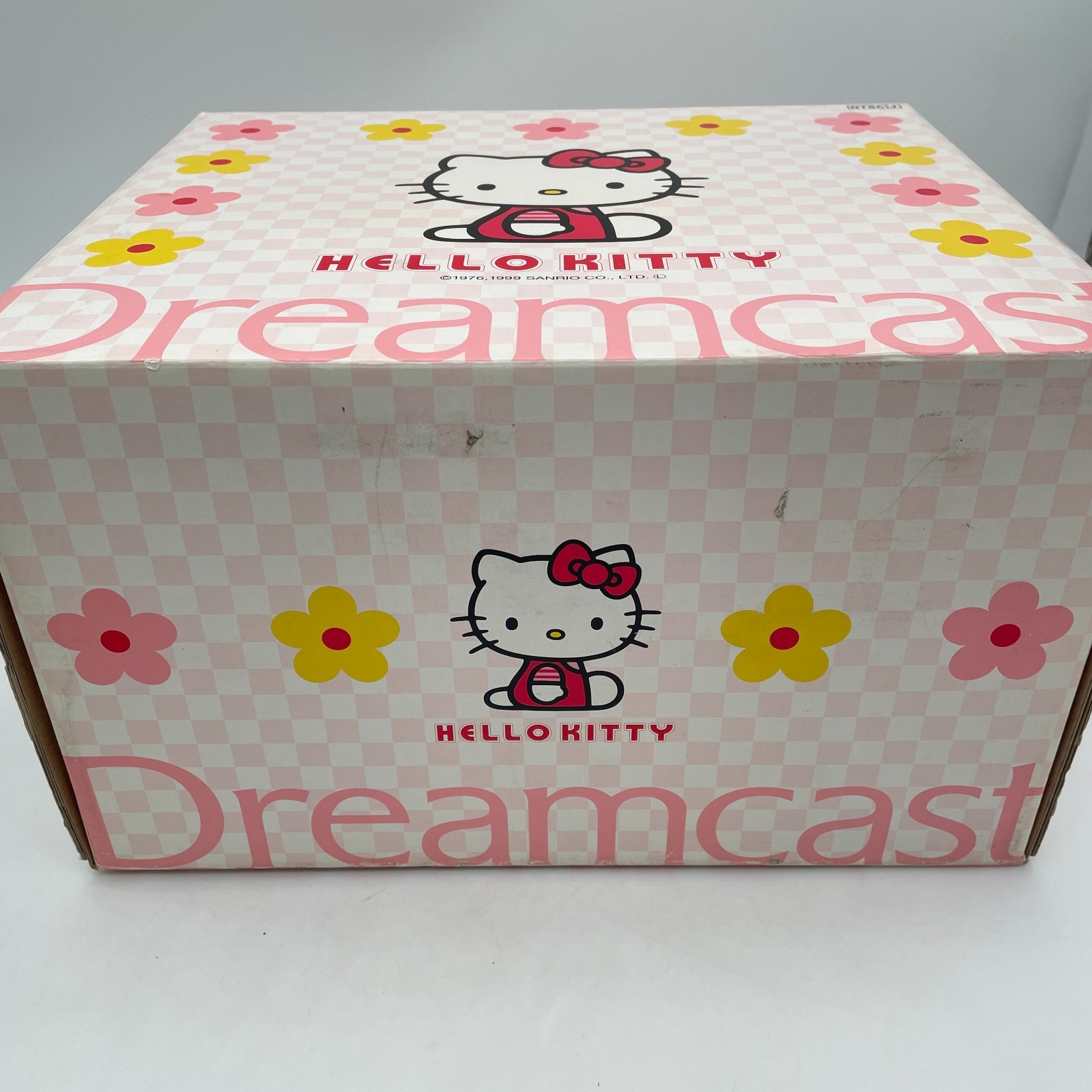 SEGA Dreamcast HELLO KITTY PINK HKT-3000 Console Set Tested w/ BOX