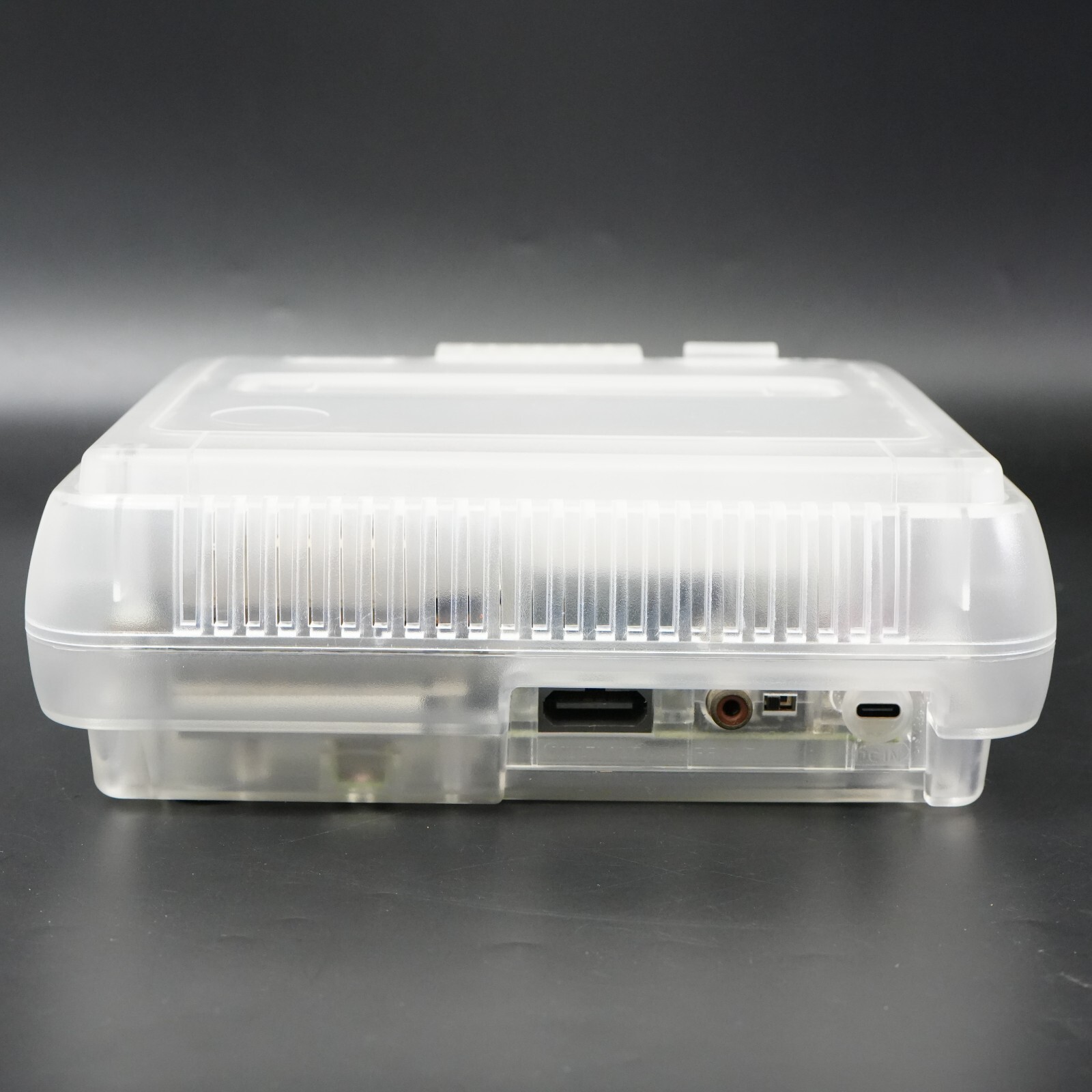 Nintendo Super Famicom Console SHVC-001 SFC SNES Translucent White Shell USB MOD