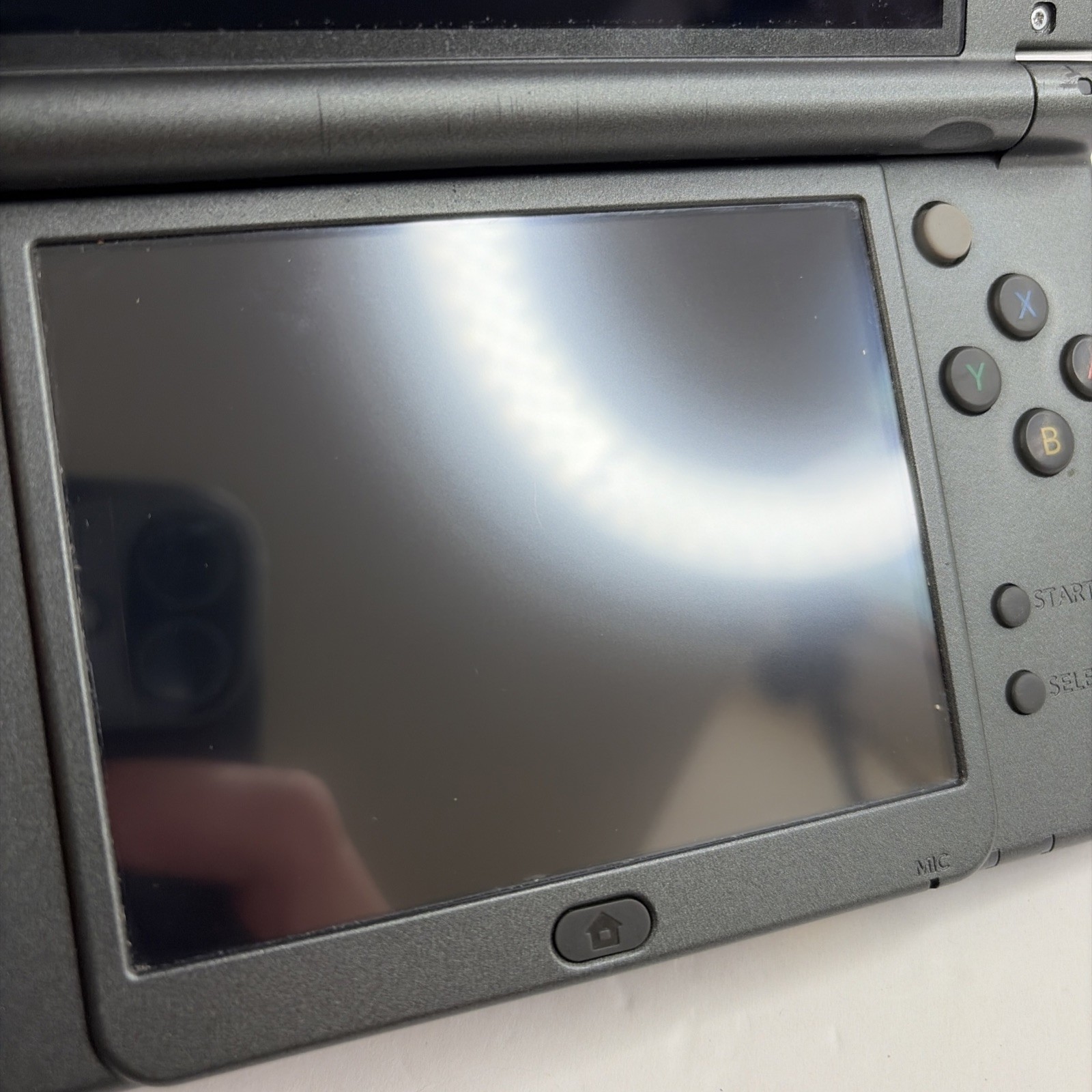 New Nintendo 3DS XL Gray Black Console Repair! READ W Charger Stylus US Version