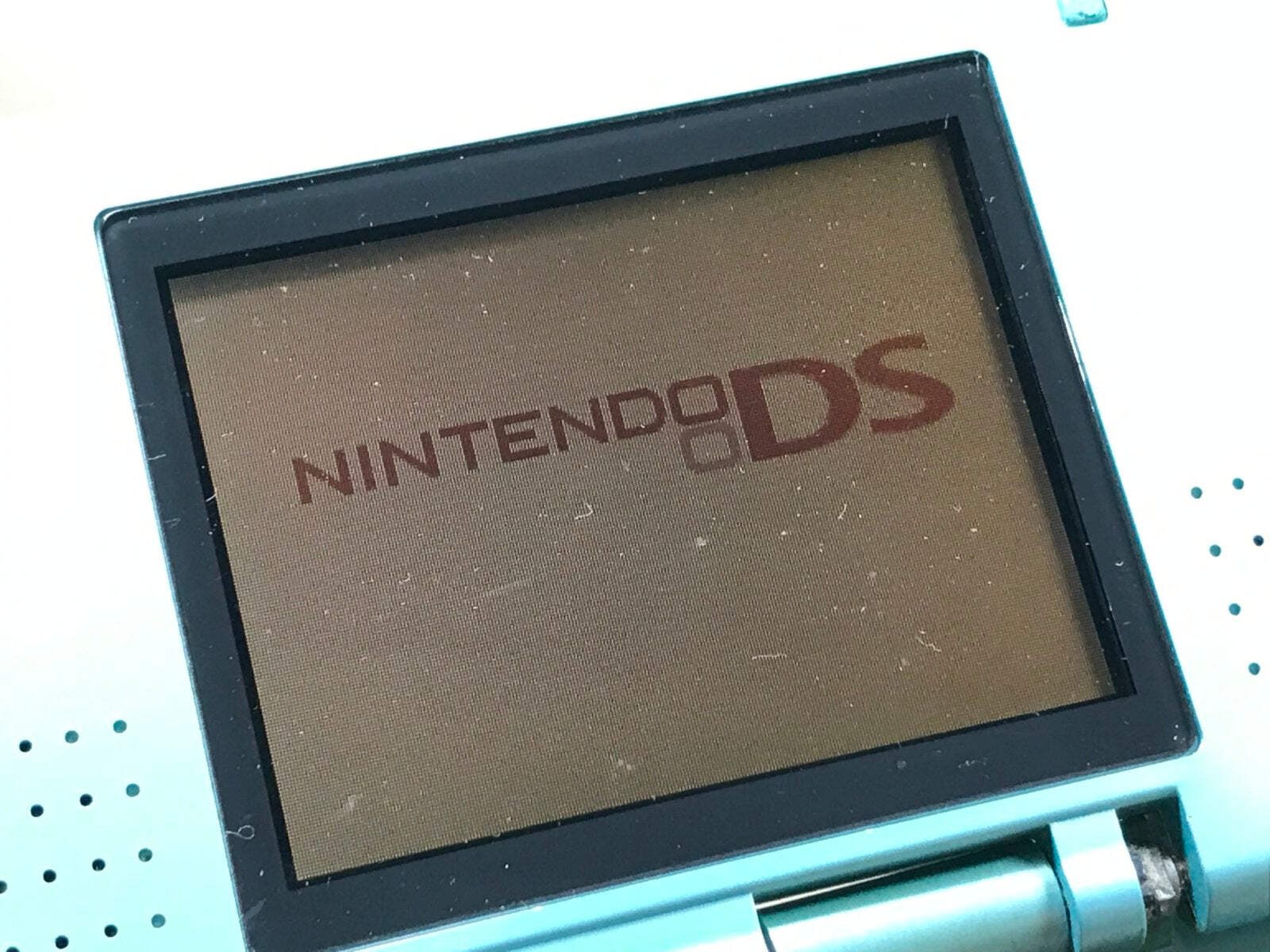 Nintendo DS Turquoise Blue Console Nintendo Japan – With Defects LG9516