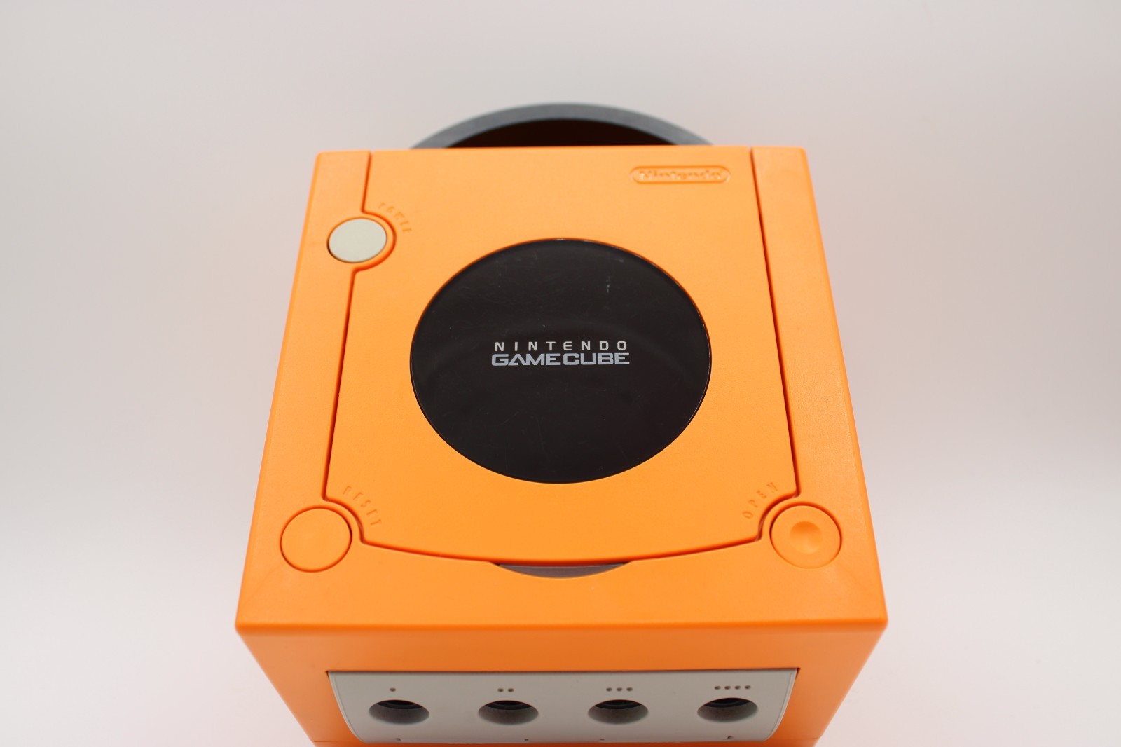 Nintendo GameCube Orange Spice DOL-001 Very Clean Fully Tested Drive Recap READ