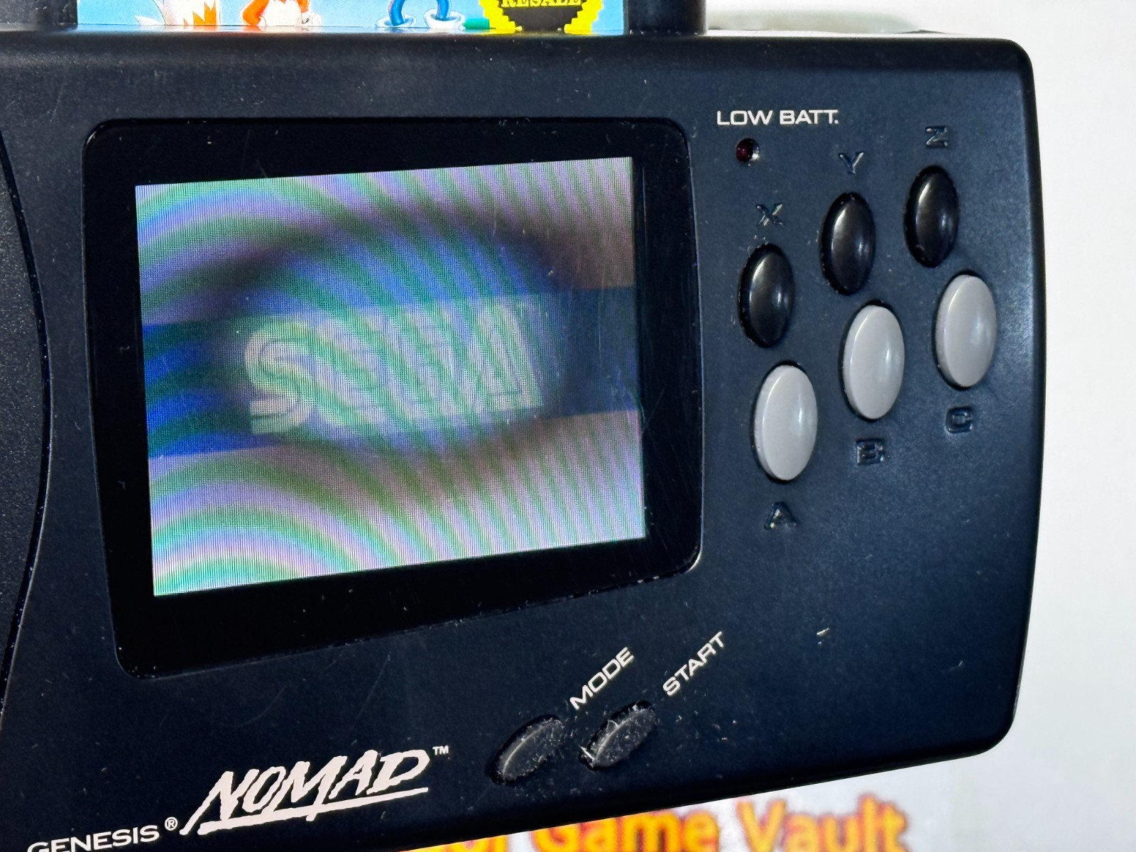 Sega Nomad Handheld Console Broken For Parts or Repair – As Is