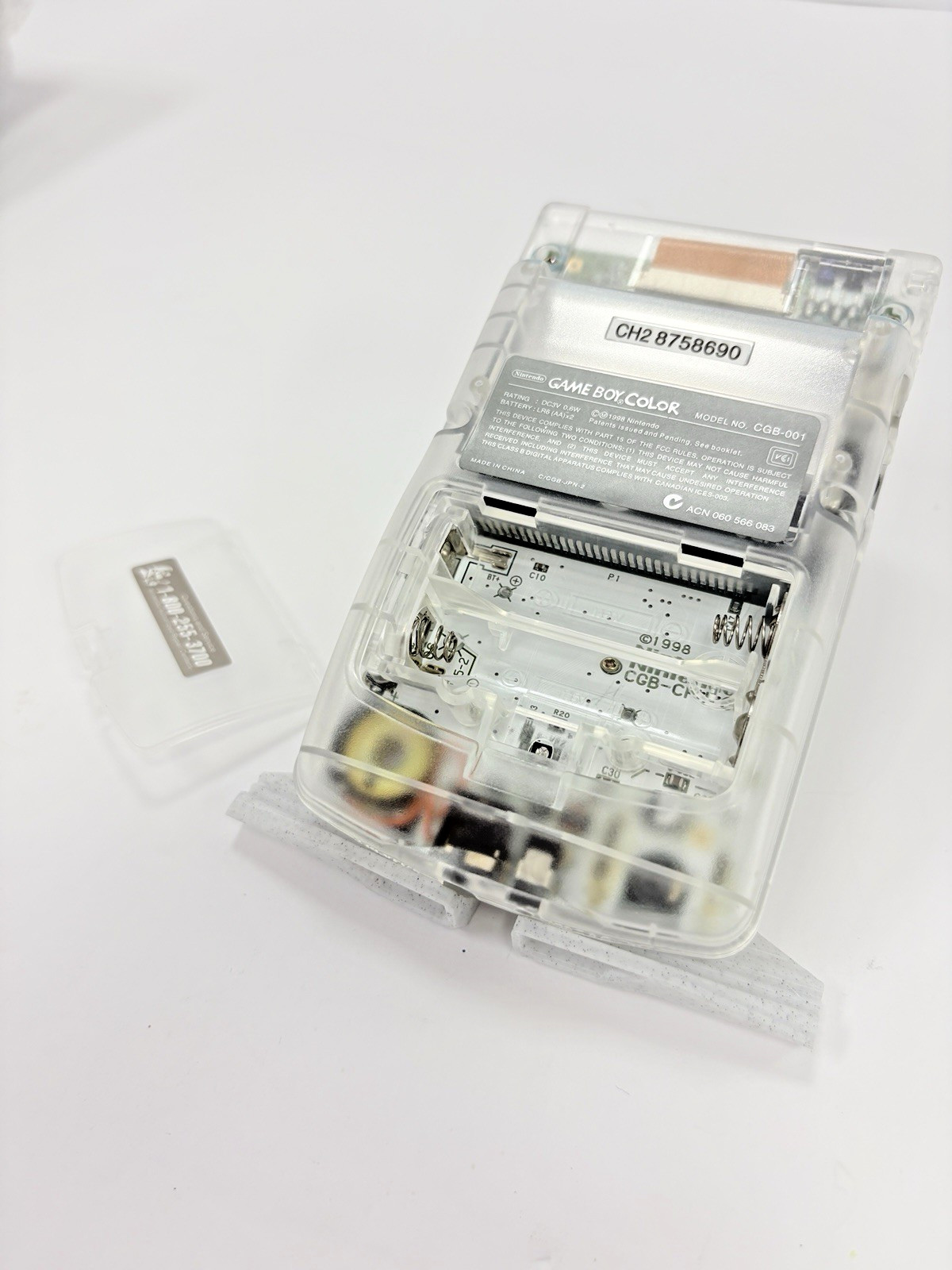 Refurbished Nintendo Game Boy Color Handheld System – Clear