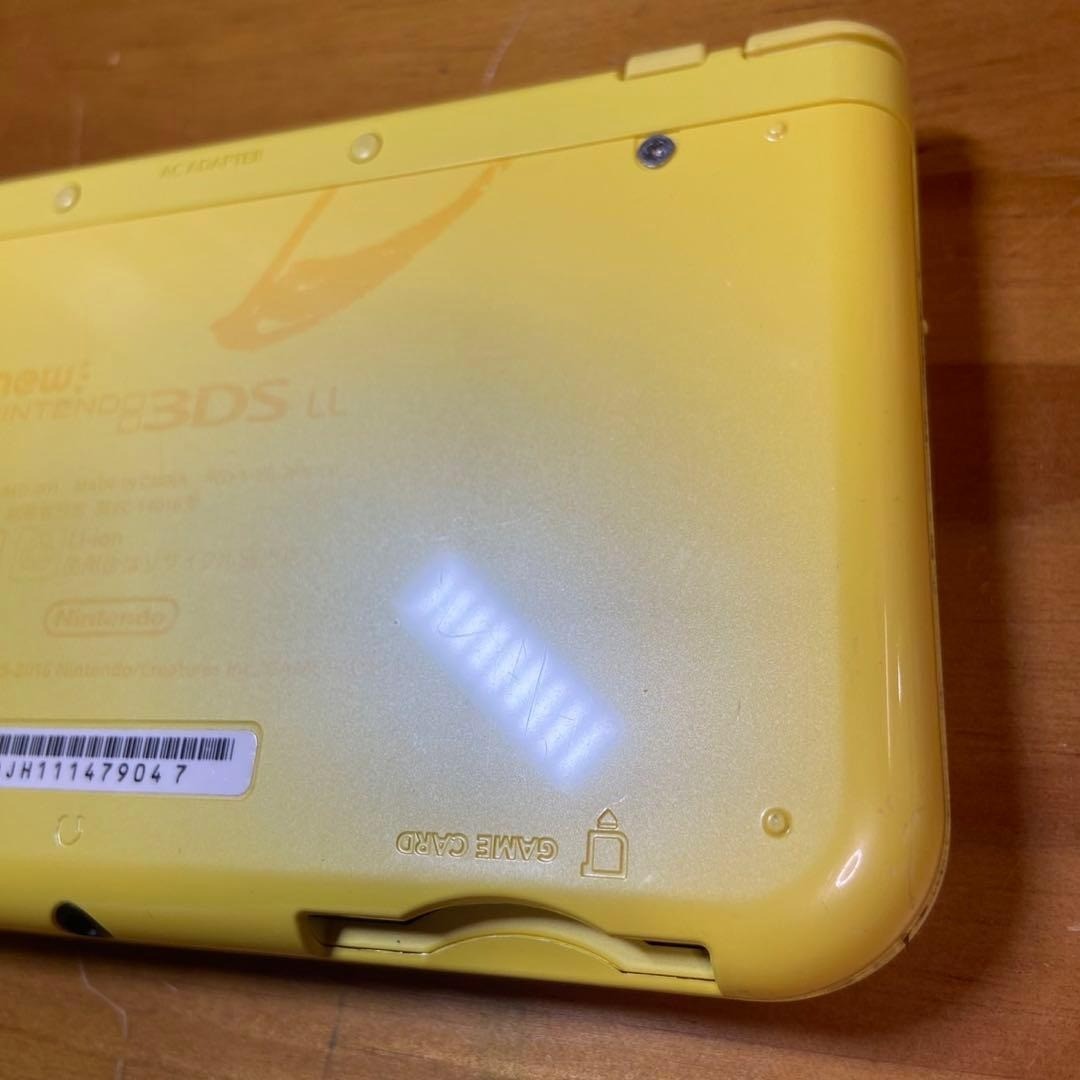 New Nintendo 3DS LL Console, Pikachu Yellow, 6095 From Japan