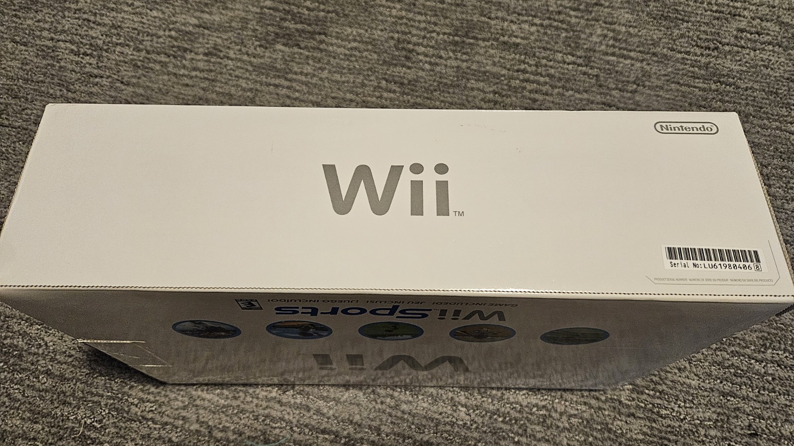 Nintendo Wii Console White Wii Sports Bundle RVL-001 NTSC-U/C (US/Canada)