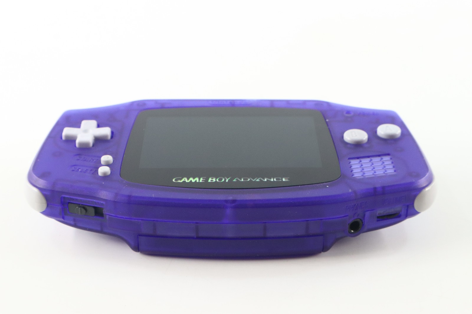 Nintendo Game Boy Advance IPS V5 Screen Upgrade Transparent Atomic Purple