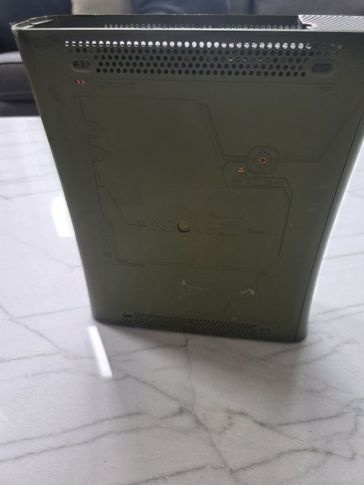 Xbox 360 Halo 3 Special Edition Console Only Green Untested For Parts