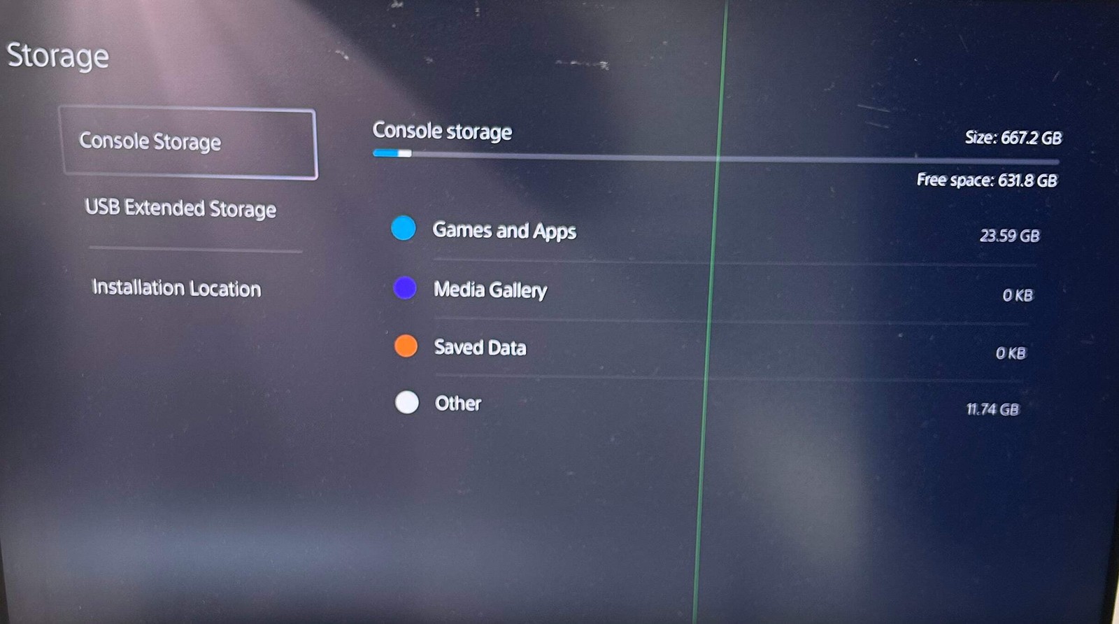 Broken Sony PlayStation 5 Disc PS5 825GB Console Only CFI-1015A Crack Hdmi Issue