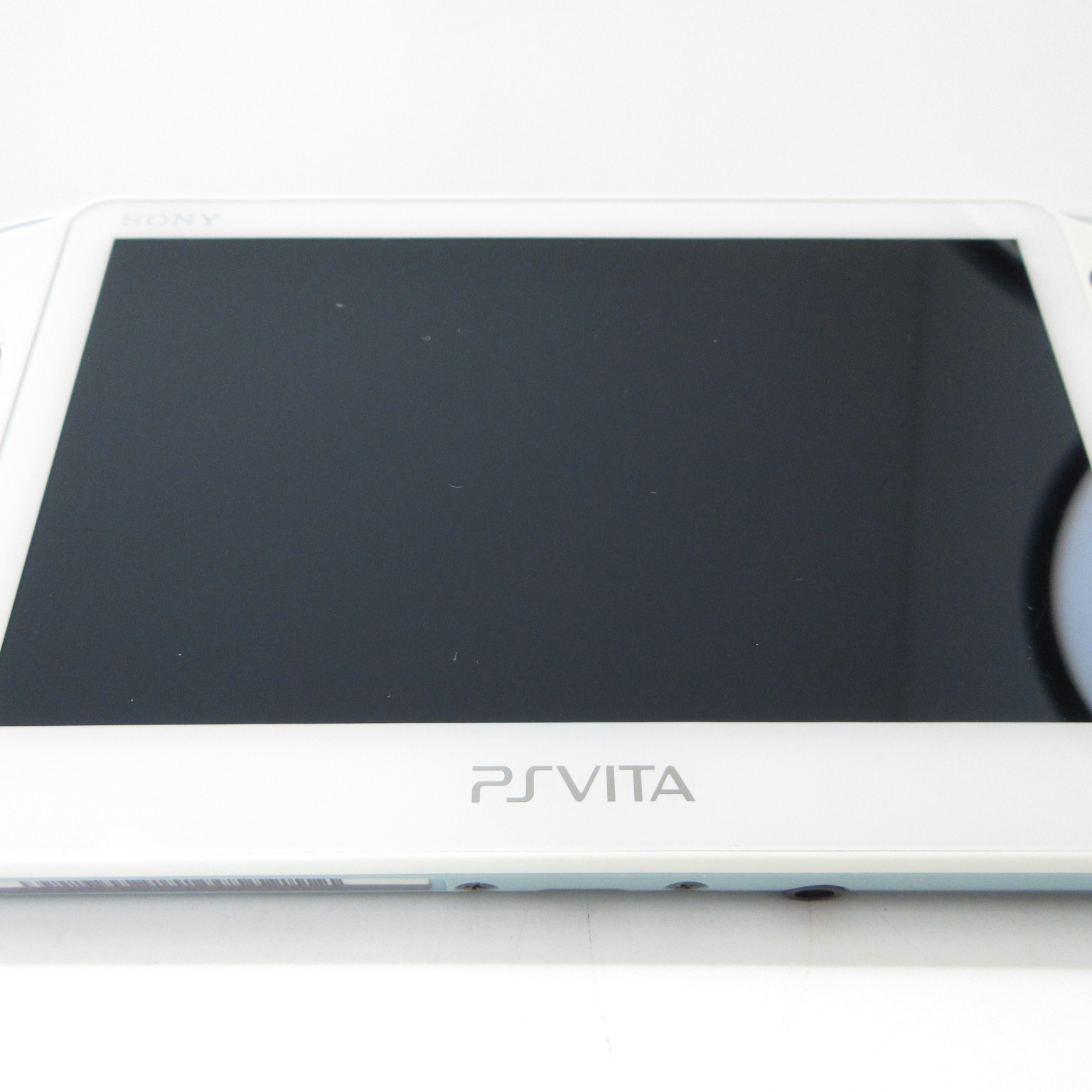 【Excellent】Sony PS Vita PCH-2000 Light Blue / White Wi-Fi Model Console only #NE