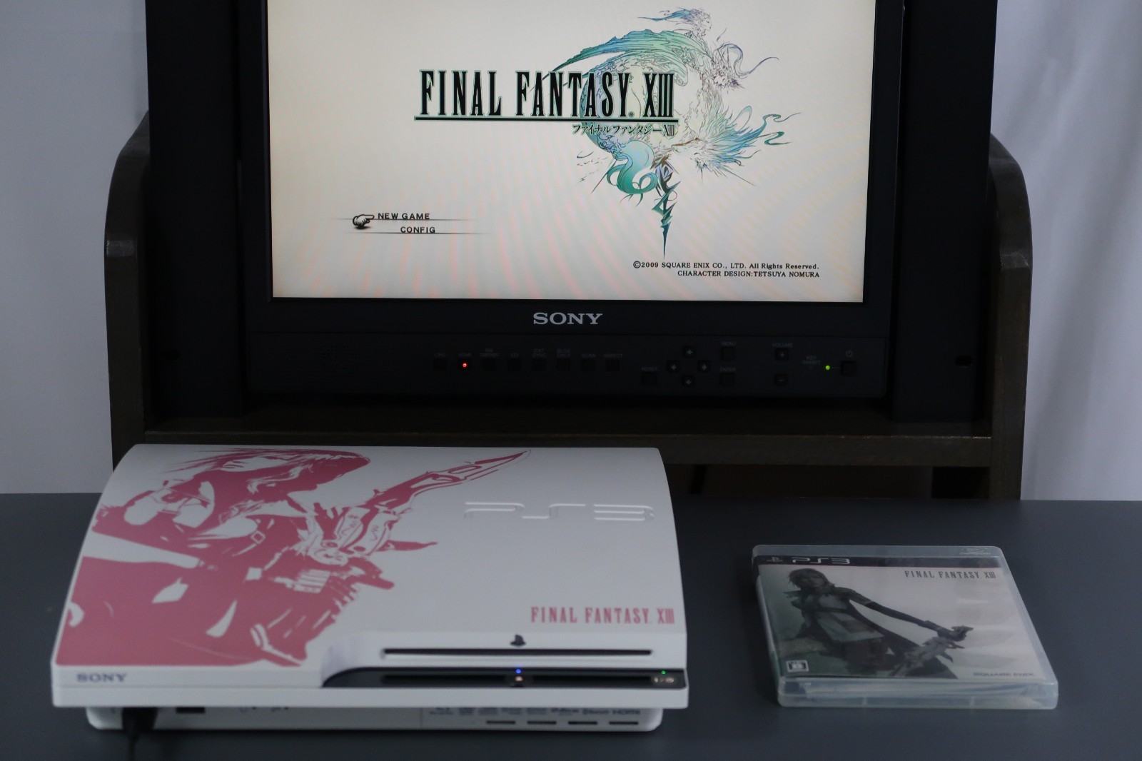 PS3 FINAL FANTASY XIII LIGHTNING EDITION CEJH-10008 250GB Box Tested Japan F/S
