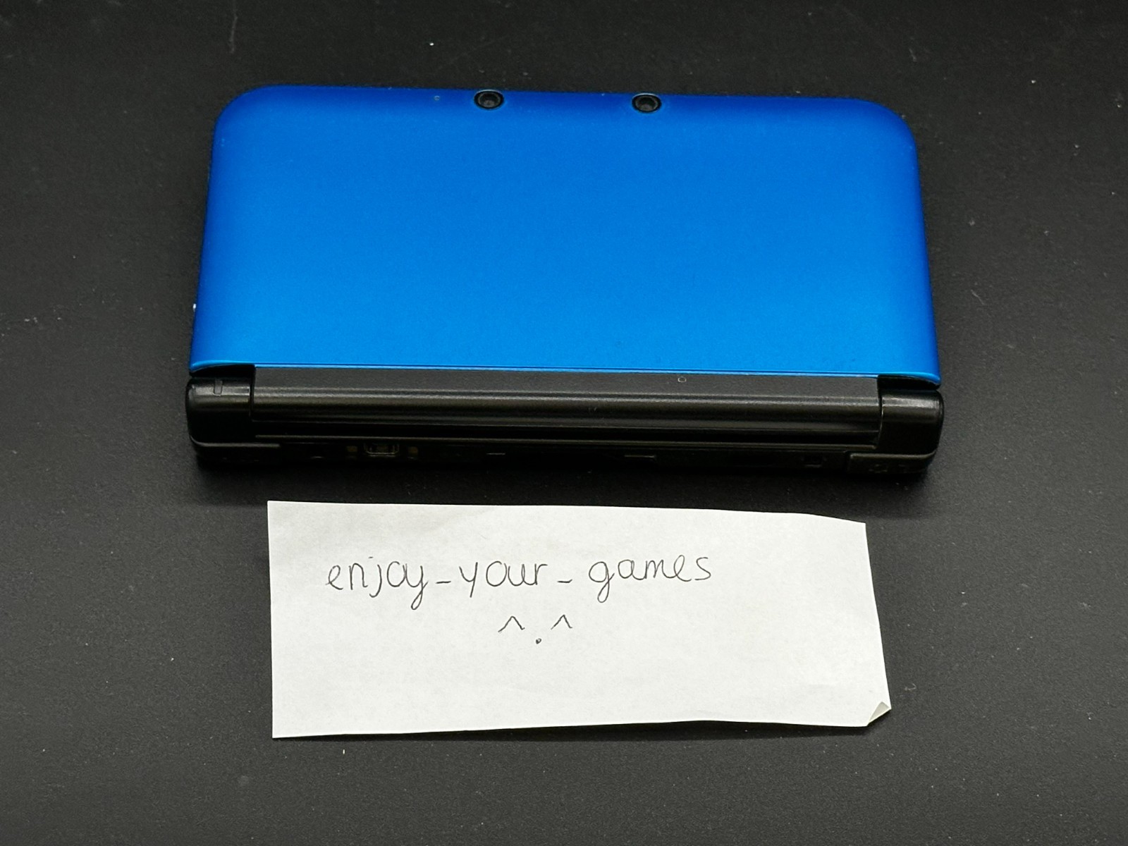 Nintendo 3DS XL LL Blue/Black | English | Charger | US Seller – SHIP IN 1-DAY