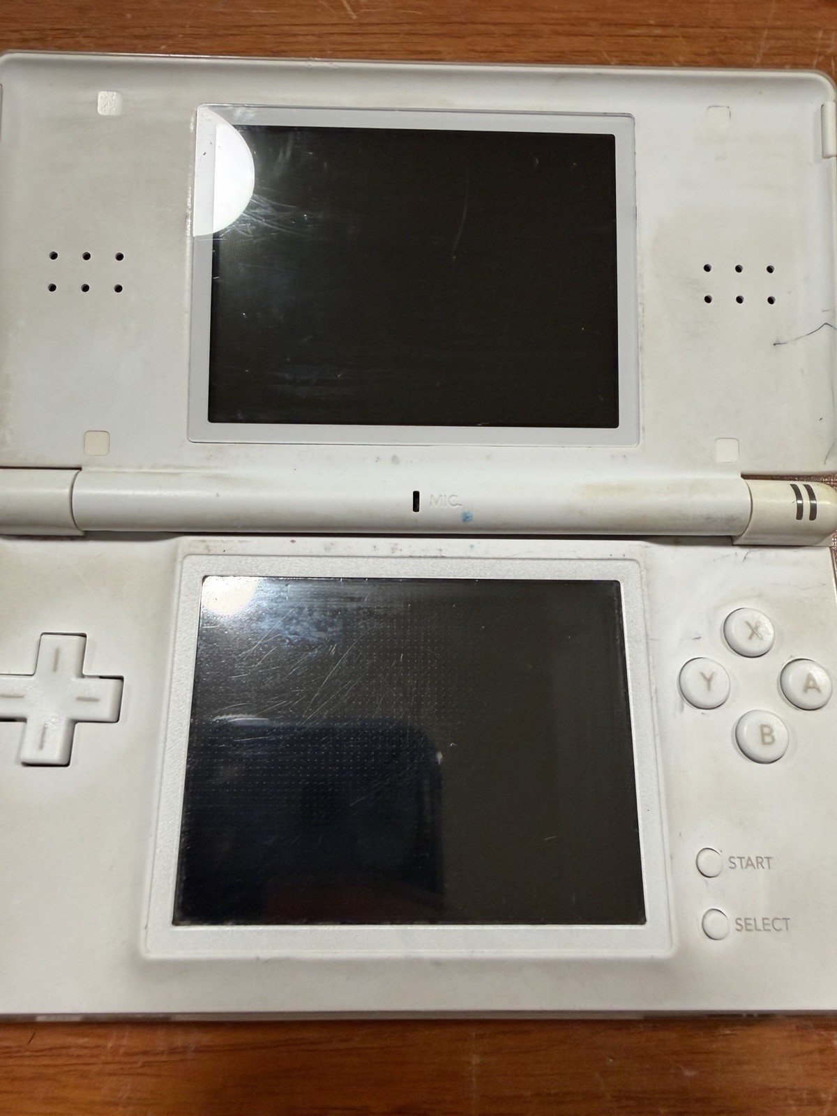 Nintendo DS Lite Handheld Console – Polar White – Parts Only