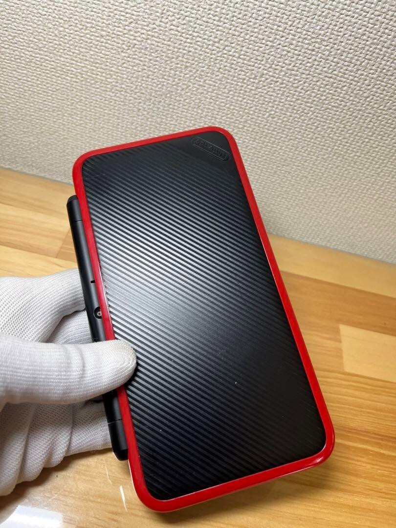 New Nintendo 2DS XL LL Mario Kart 7 Red Black Console Stylus Japanese ver