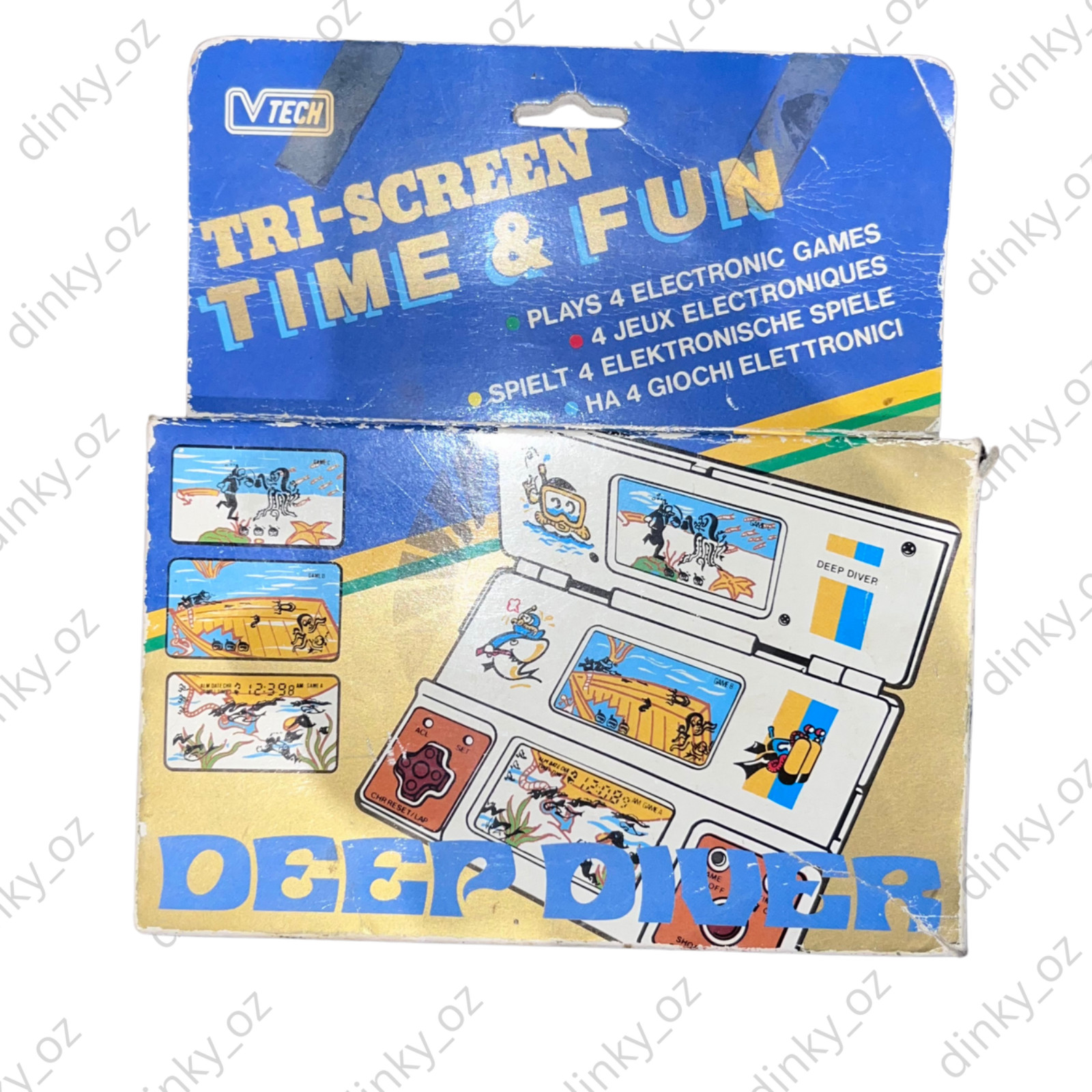 V-Tech Time & Fun ‘Deep Diver’ COMPLETE IN BOX