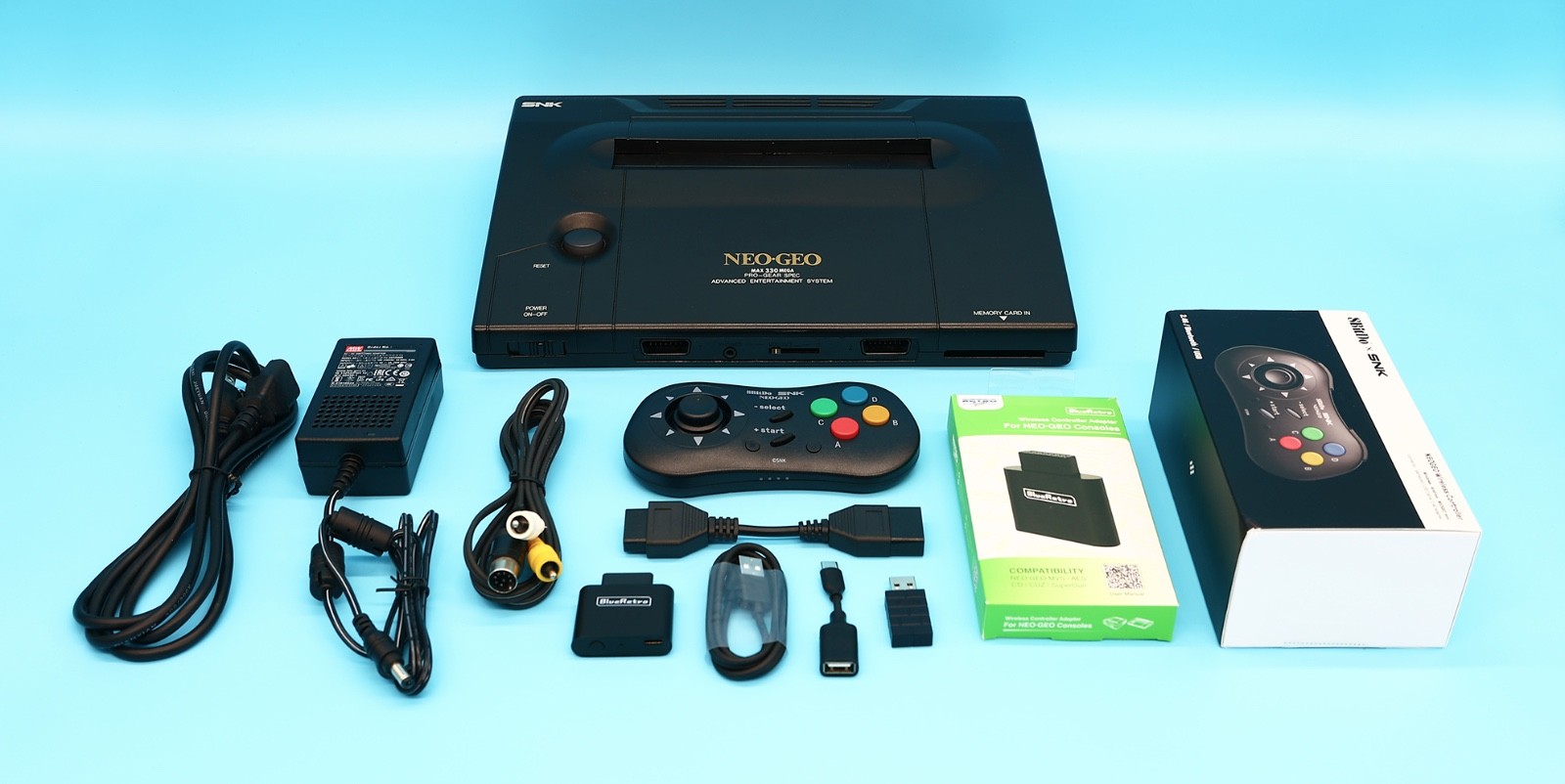 REI Neo Geo AES System/Console • HDTV Component, S-Video, Stereo, UniBios • SNK