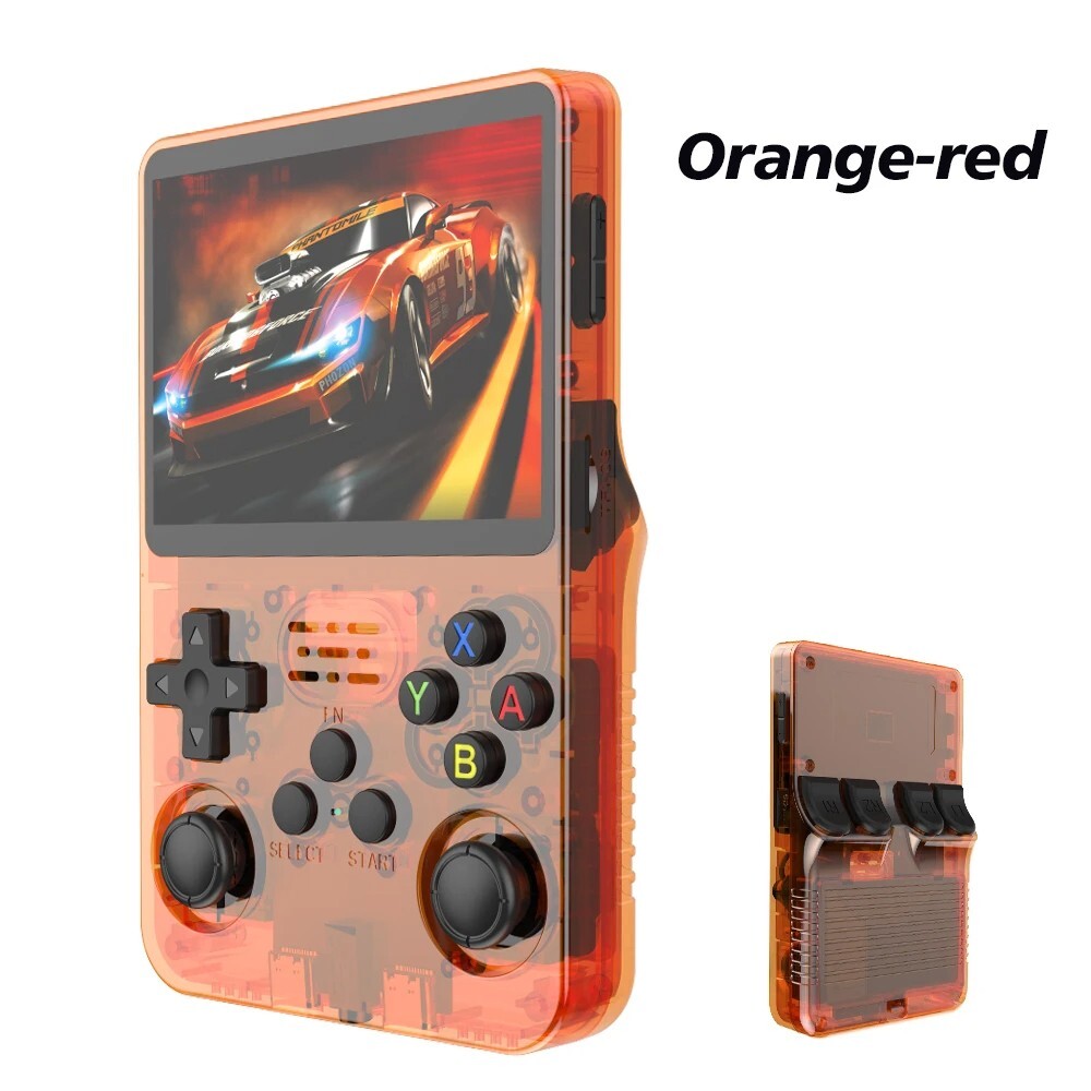 Retro Handheld Video Game Console 64-128GB 20000 Games 3.5 Inch IPS Screen R36S