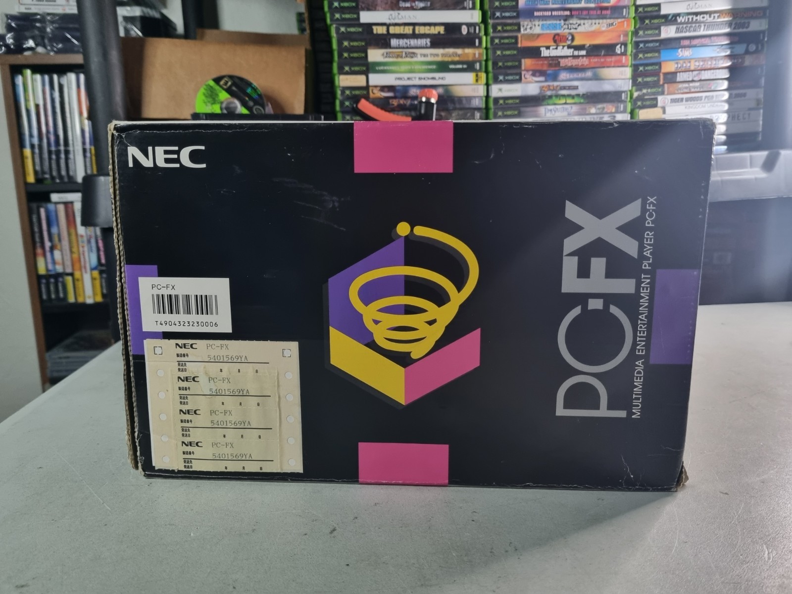NEC PC-FX Used Console, Original Box, Controller TESTED AND WORKING US SELLER