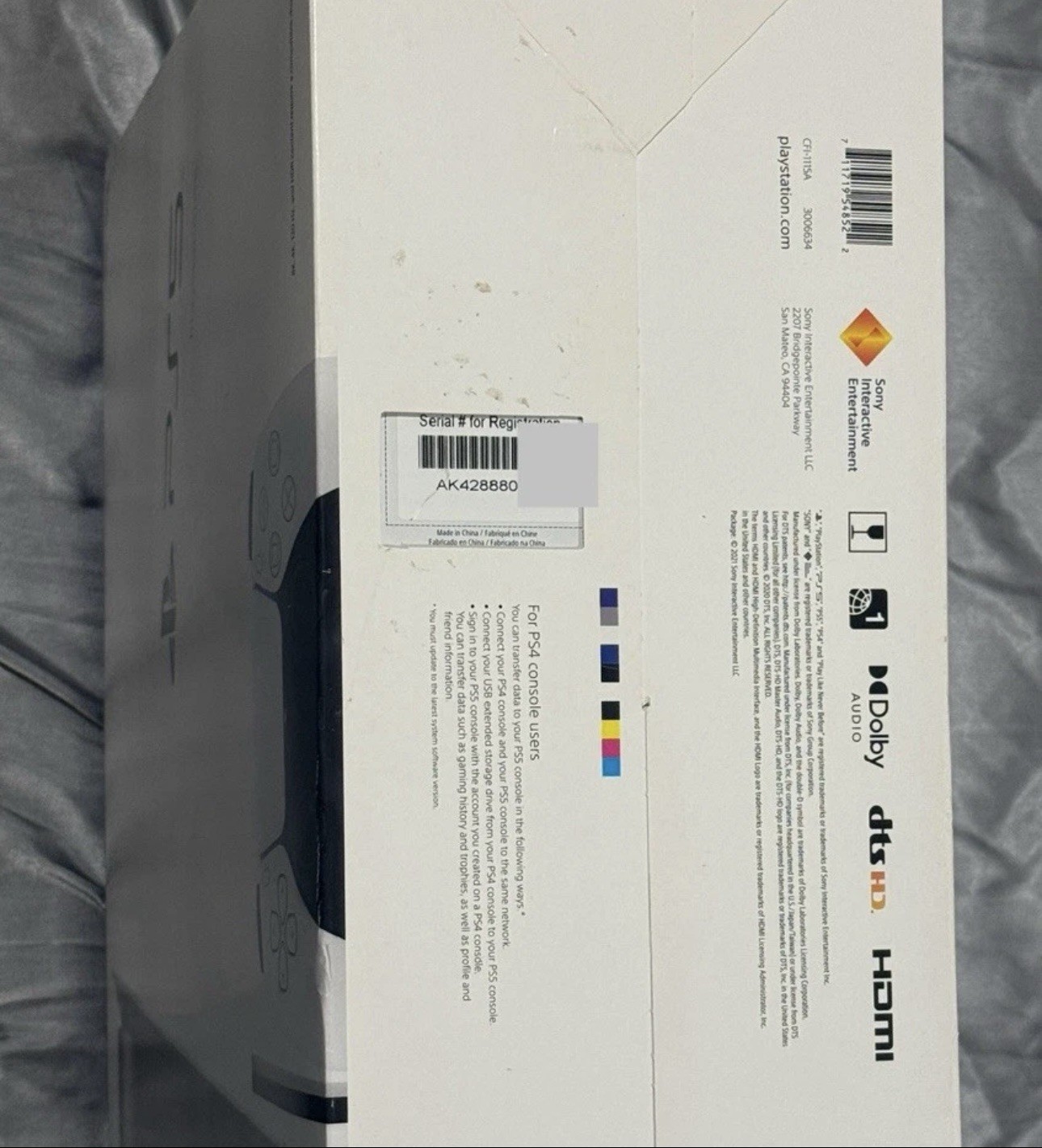 4.03 Playstation 5 Disc Edition CFI-1115A Low Firmware