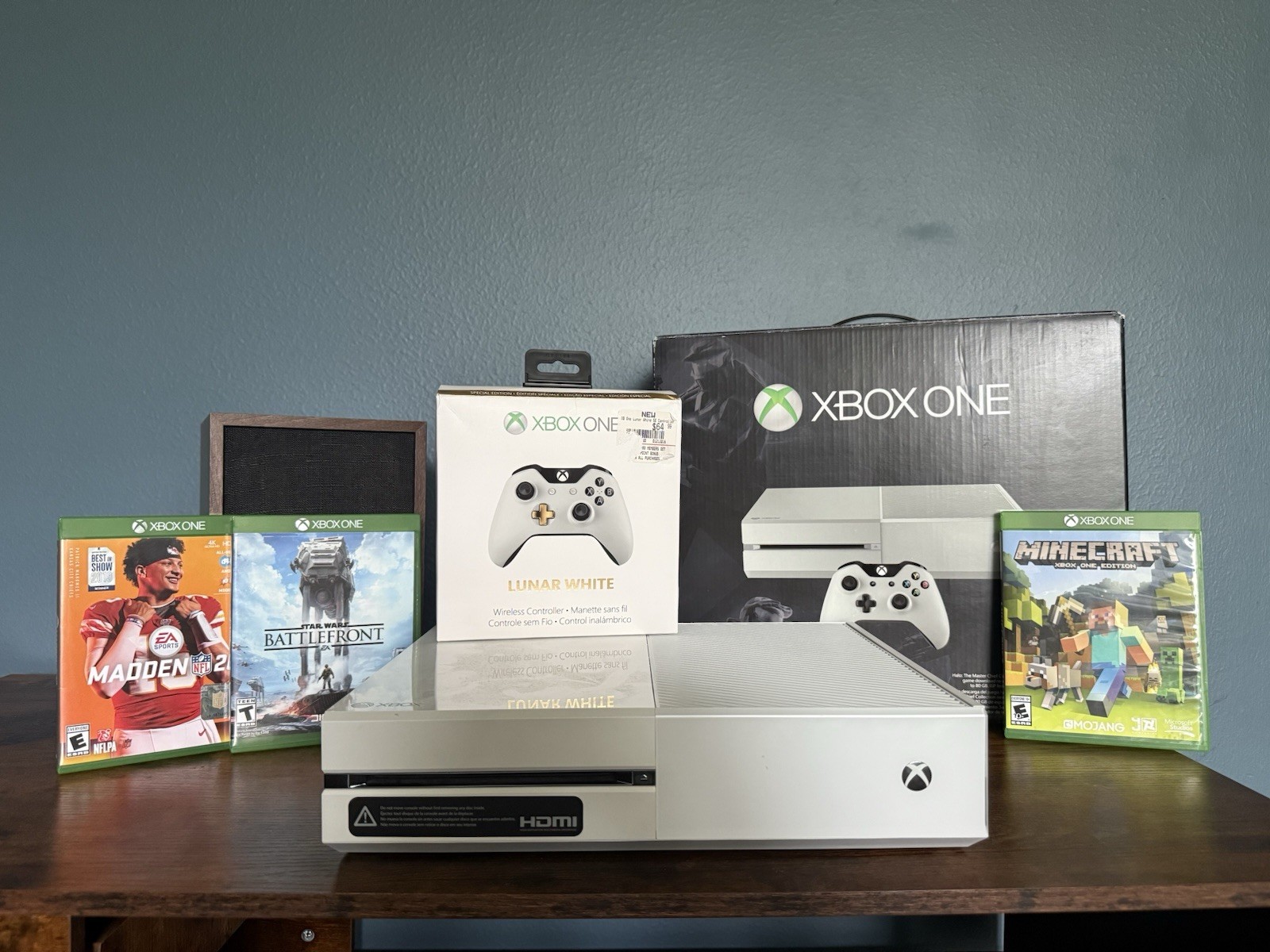 Selling My Xbox One Halo Edition In Great Condition.