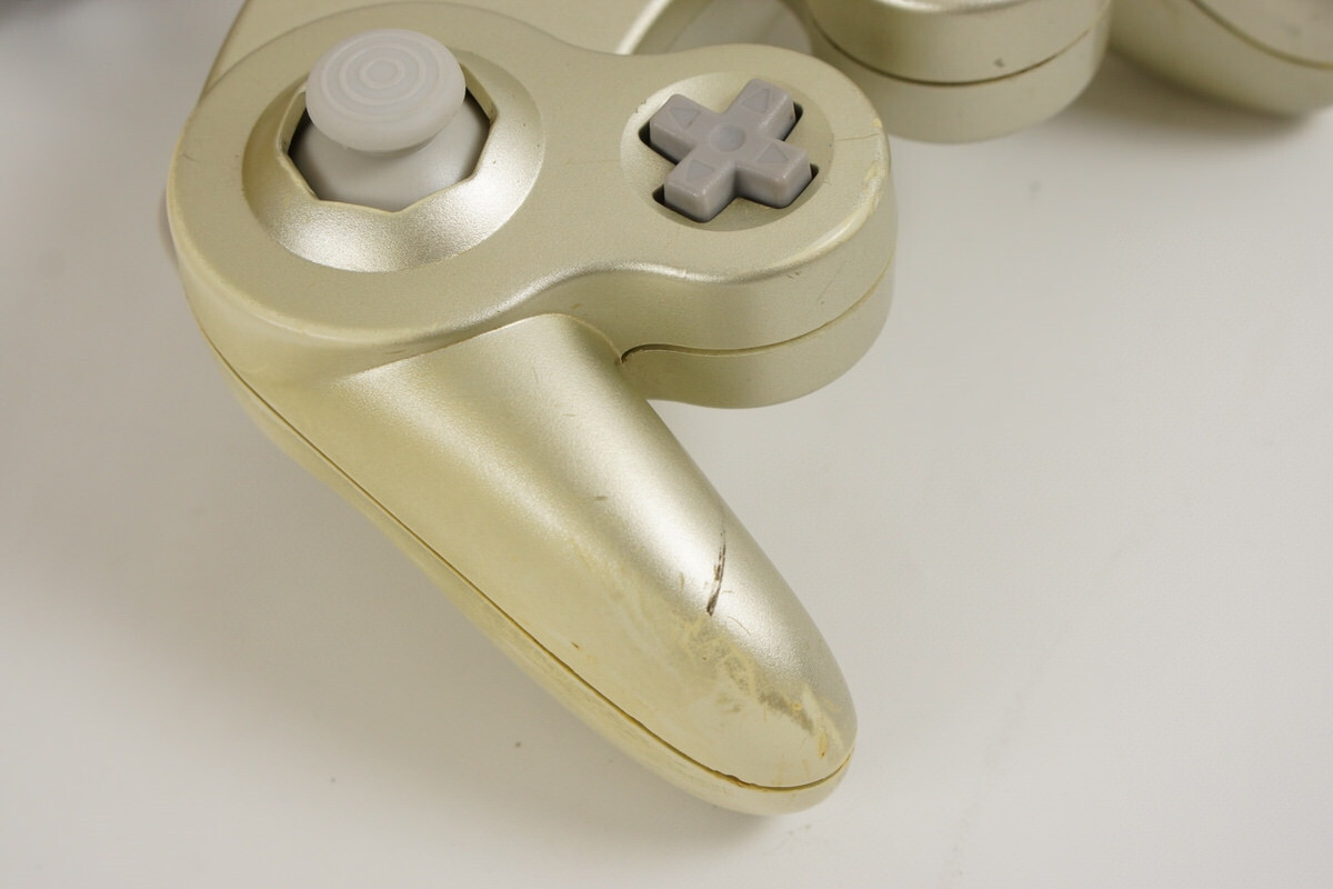 Gamecube STAR LIGHT GOLD Console Tested System DOL-101JP For Japan Game CD 3617