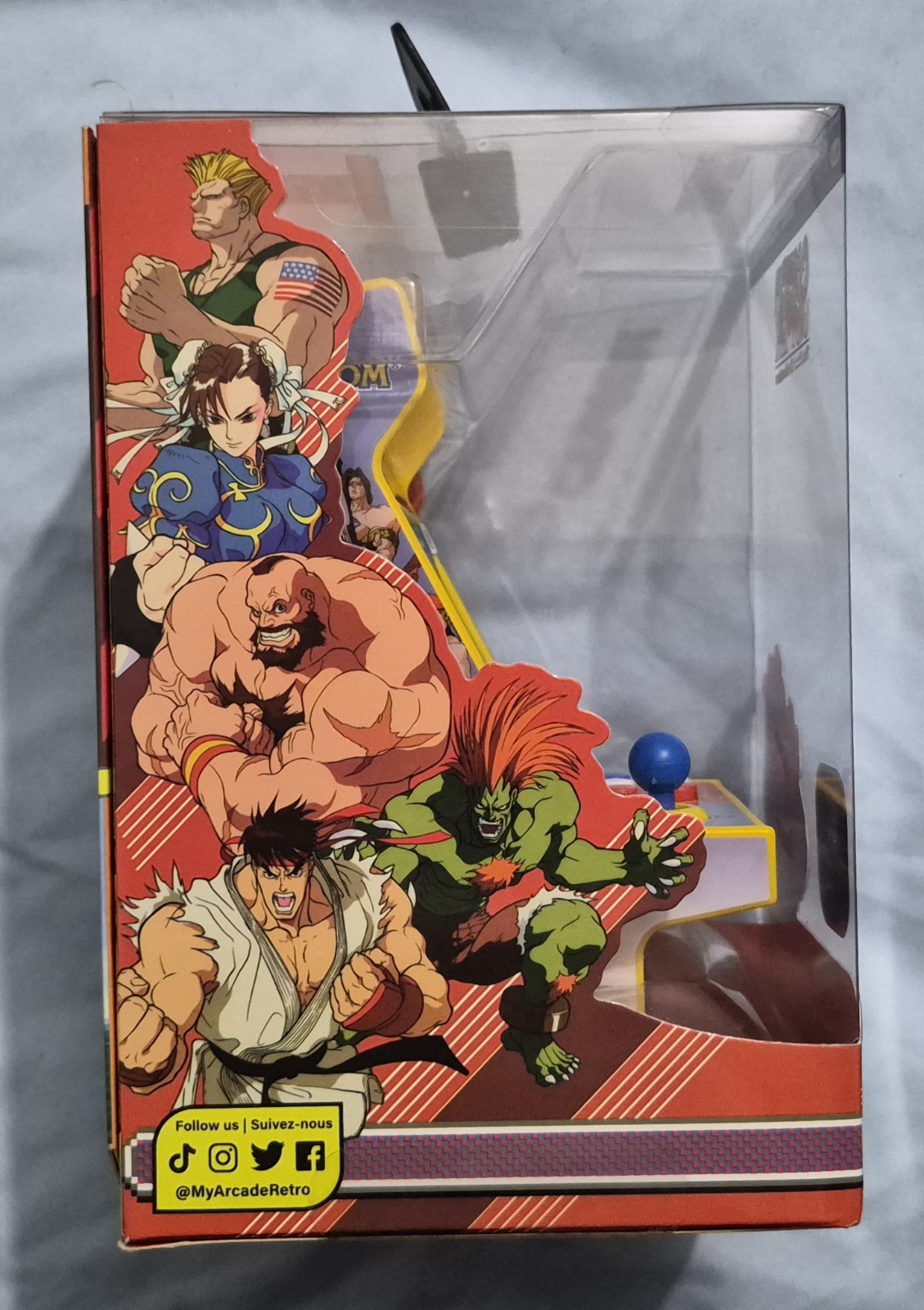 My Arcade Super Street Fighter II Micro Player Pro 6.75″ Mini Arcade Game NEW