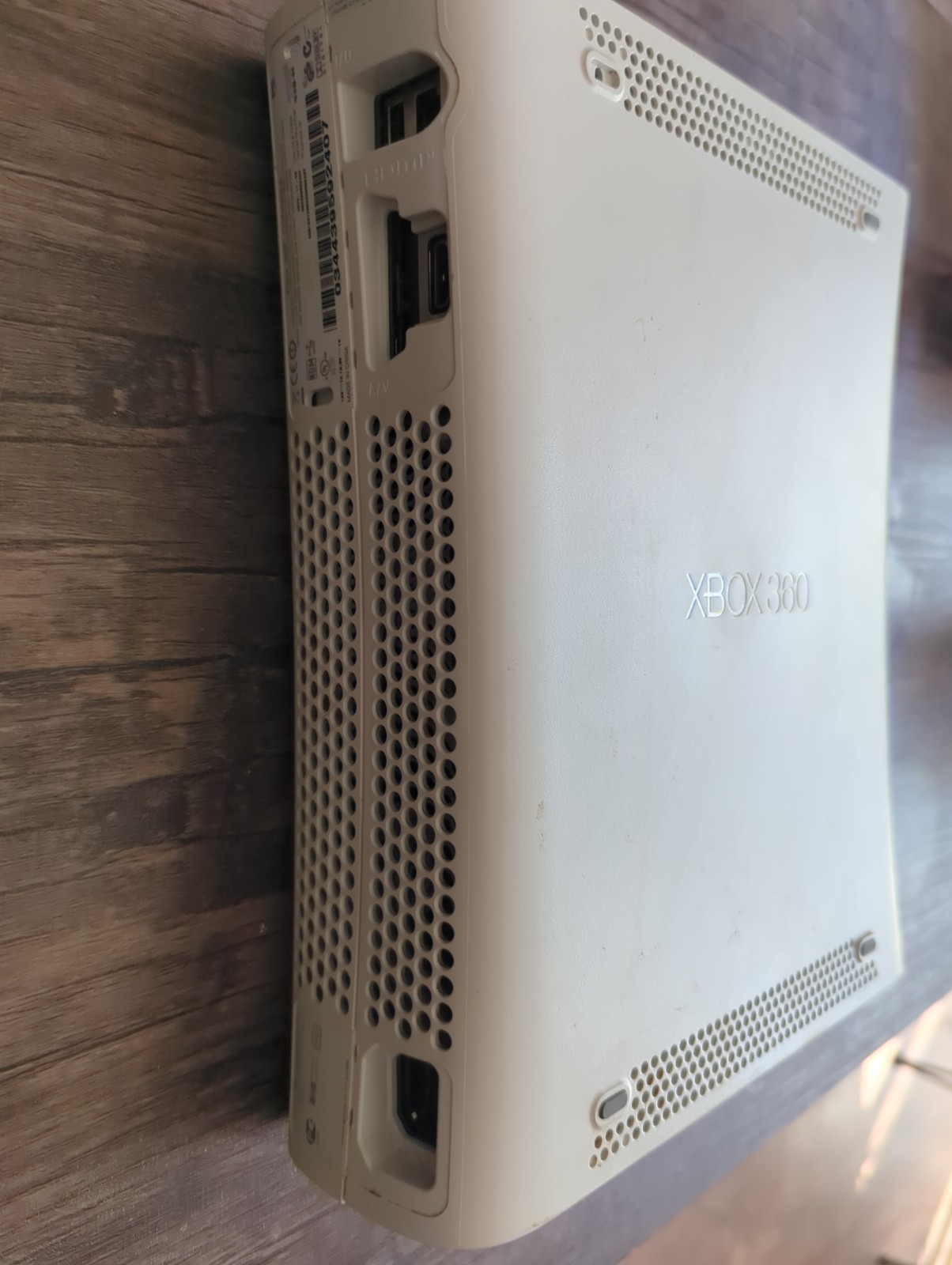 Original Microsoft XBox 360 System CONSOLE ONLY FAT Untested For Parts
