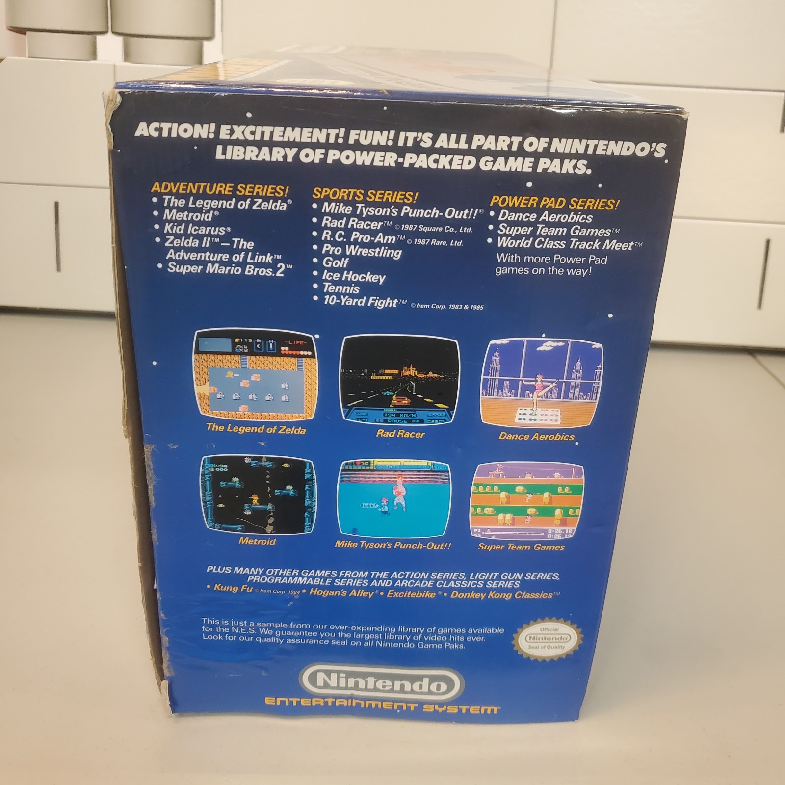 Nintendo Entertainment System NES Power Set CIB | Tested Working W/ Accessories