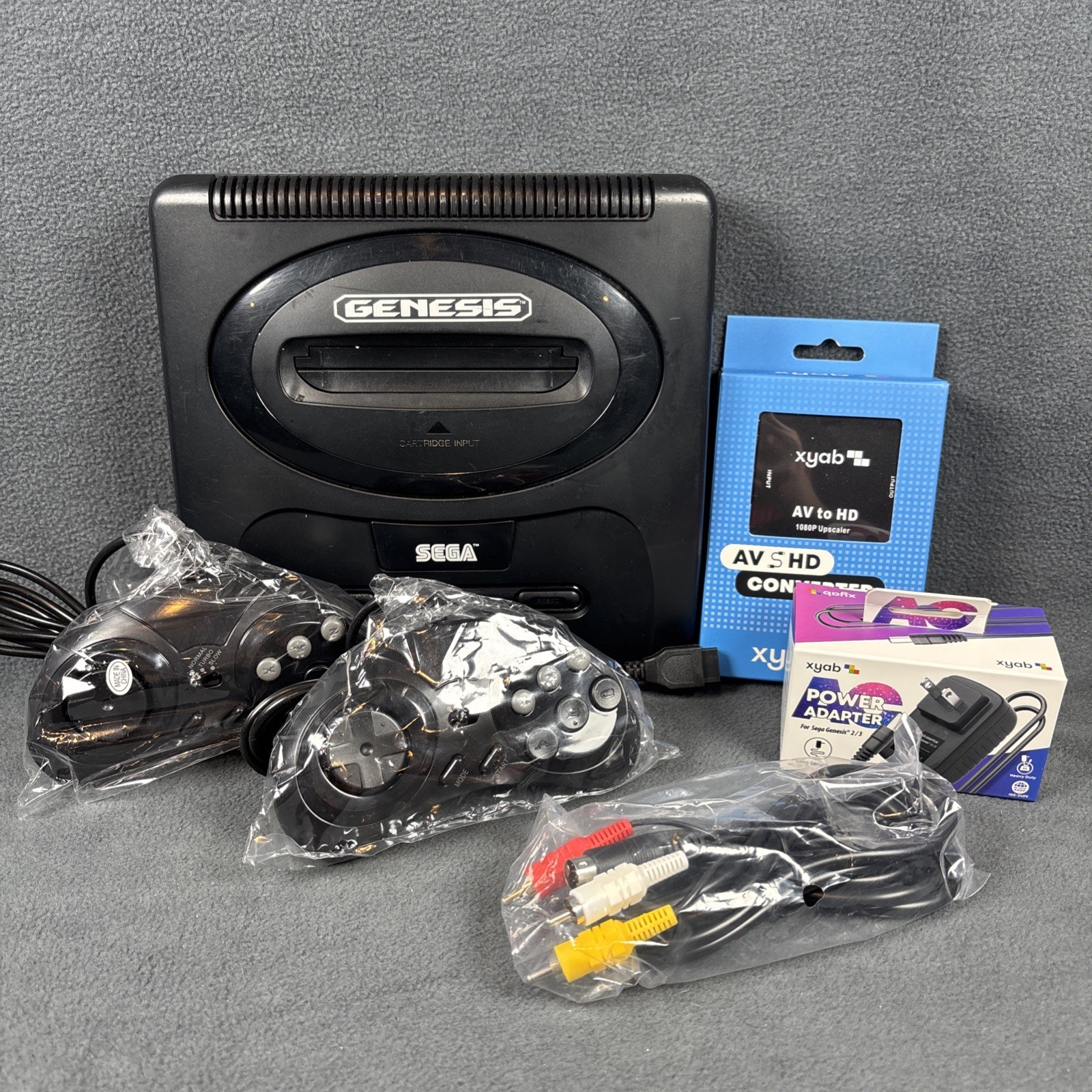 SEGA Genesis Model 2 Console MK-1631 w/ Accessories – Tested